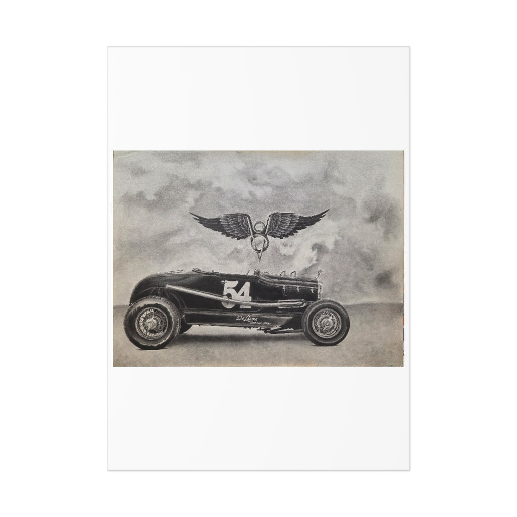 Old Crow: Speed, Steel & Spirit Art Print