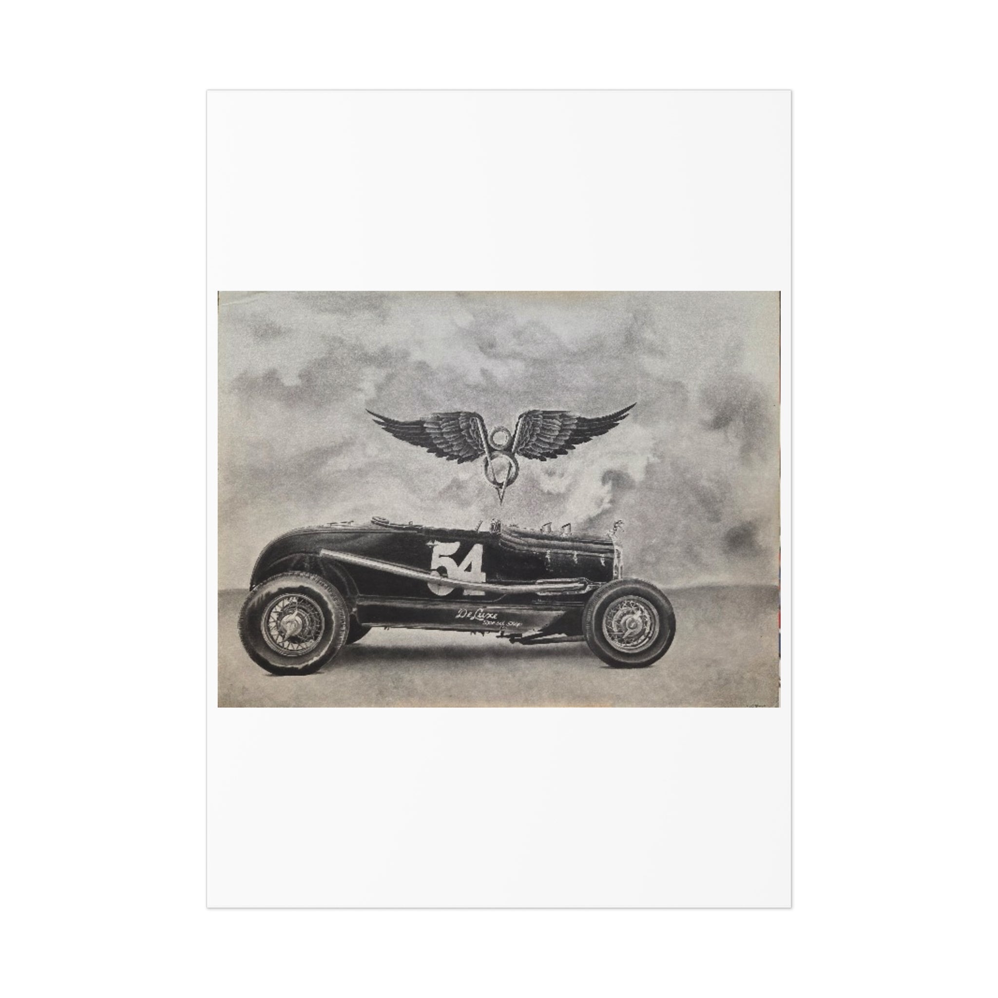 Old Crow: Speed, Steel & Spirit Art Print