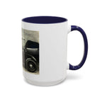 Vintage Airplane Accent Coffee Mug