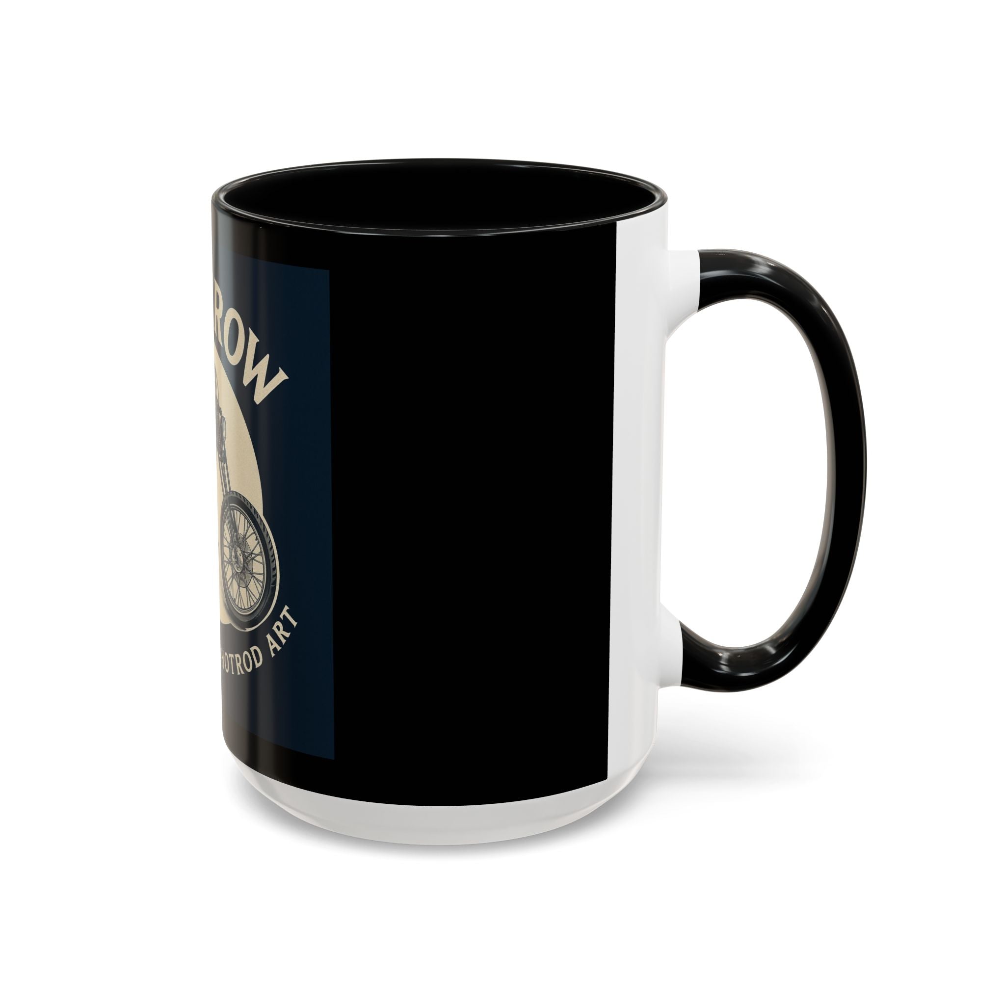 4 Old Crow Motorcycle Art Coffee Mug