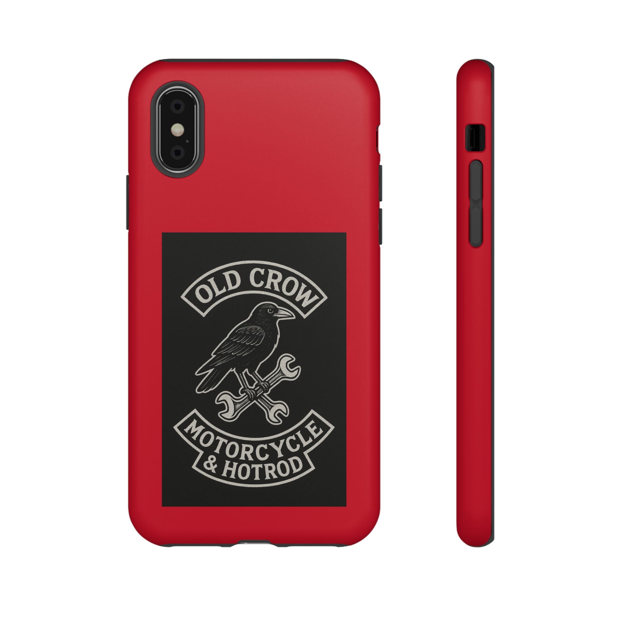 Old Crow Garage Retro Hotrod Rider Cases