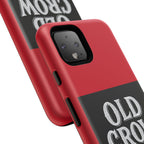 Classic Old Crow Garage Typography Cases