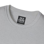 Retro Biker Life Old Crow Shop Sign T-Shirt