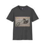 Retro Chopper Motorcycle Poster T-Shirt