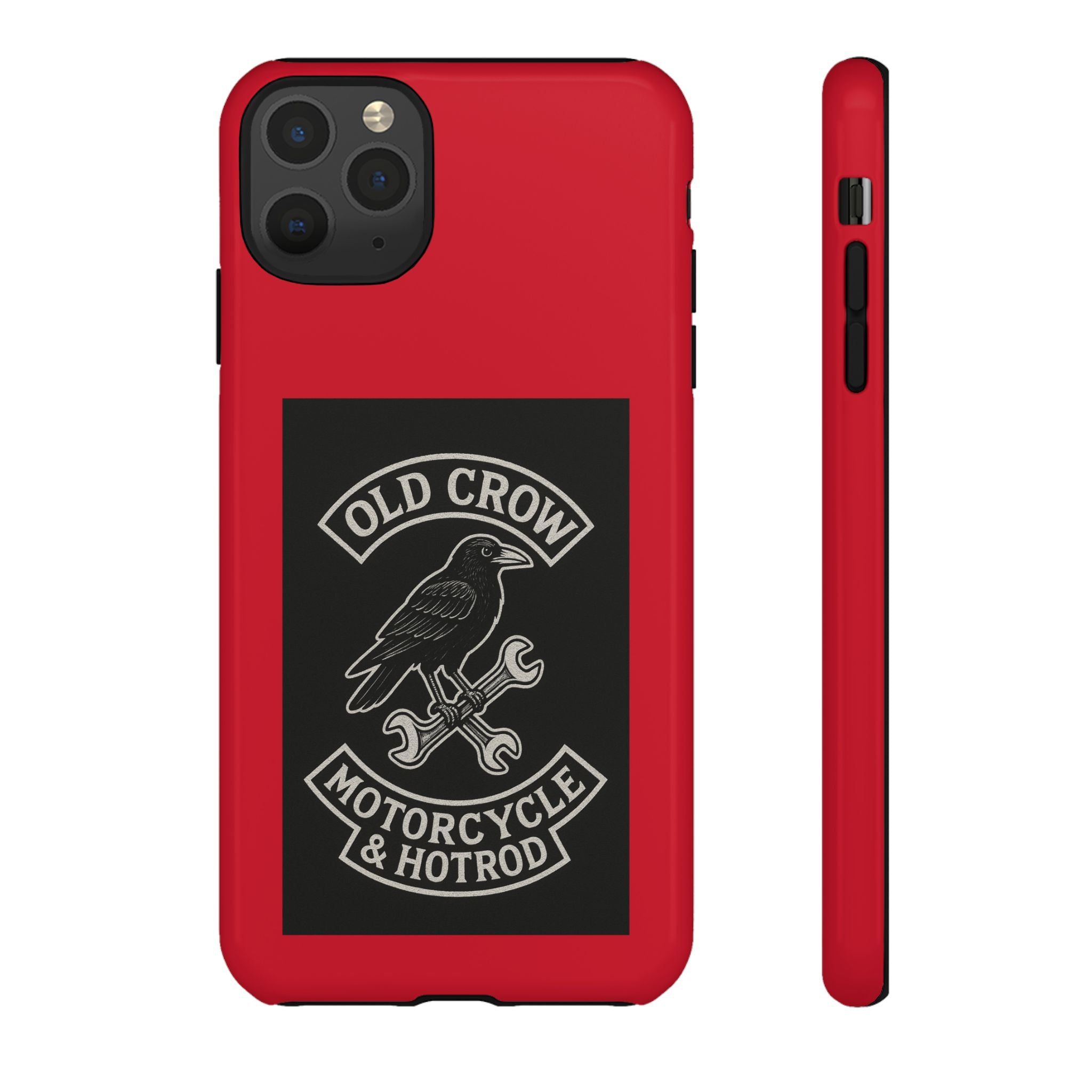 Old Crow Garage Retro Hotrod Rider Cases