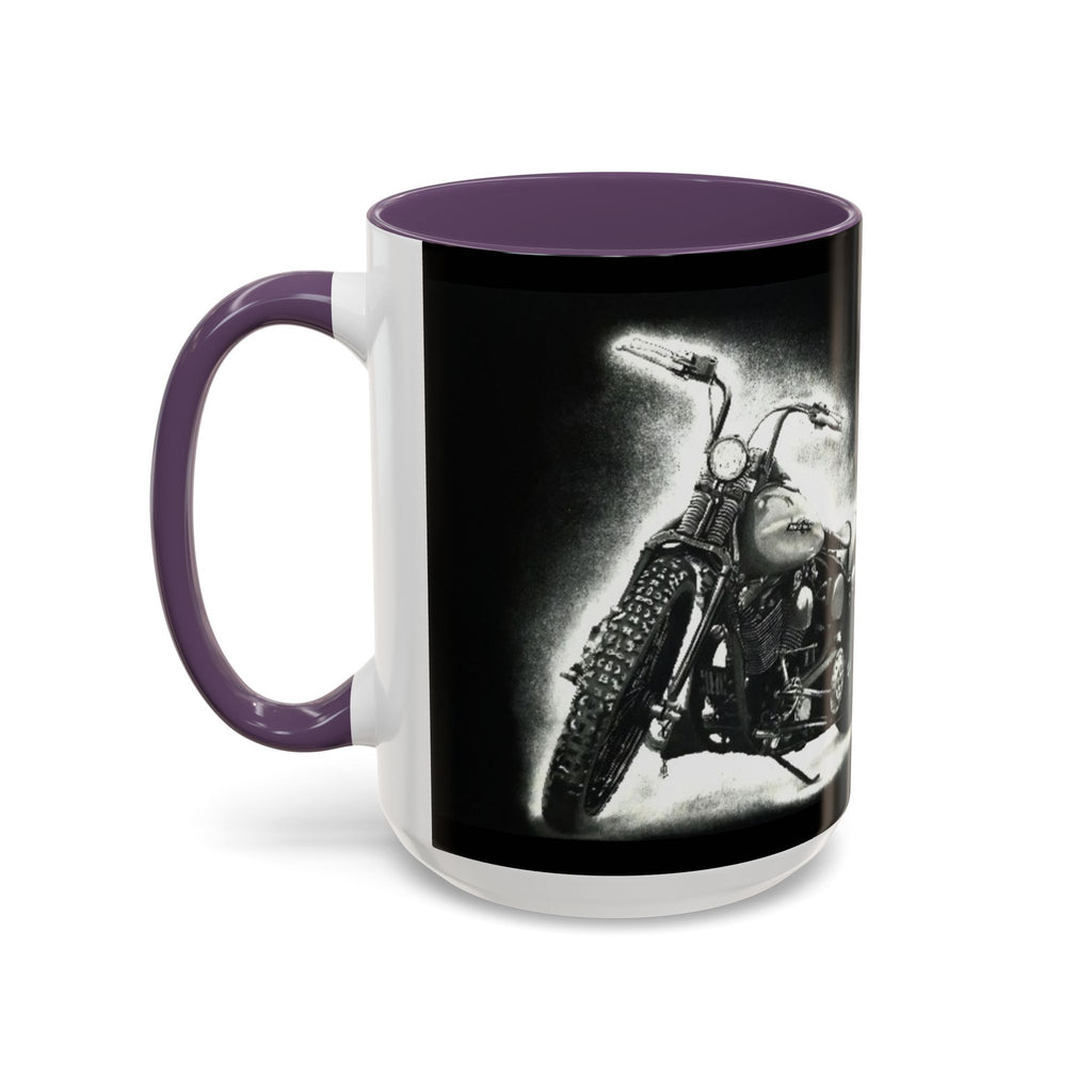 11 Vintage Motorcycle Accent Coffee Mug