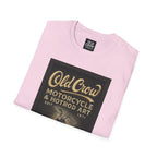 Old Crow Motorcycle & Hotrod Art Softstyle T-Shirt