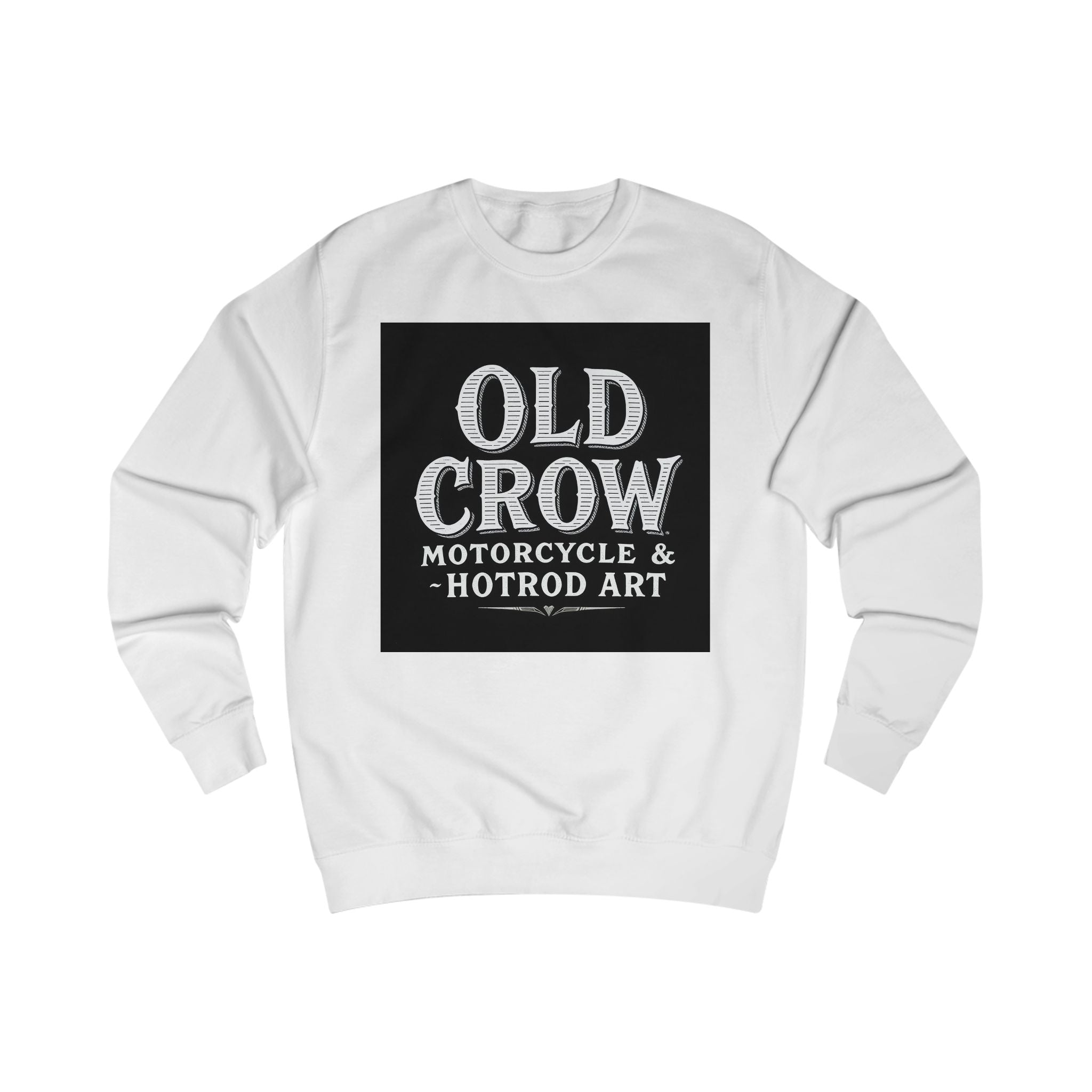 Old Crow Wrench & Raven Graphic Sweatshirt