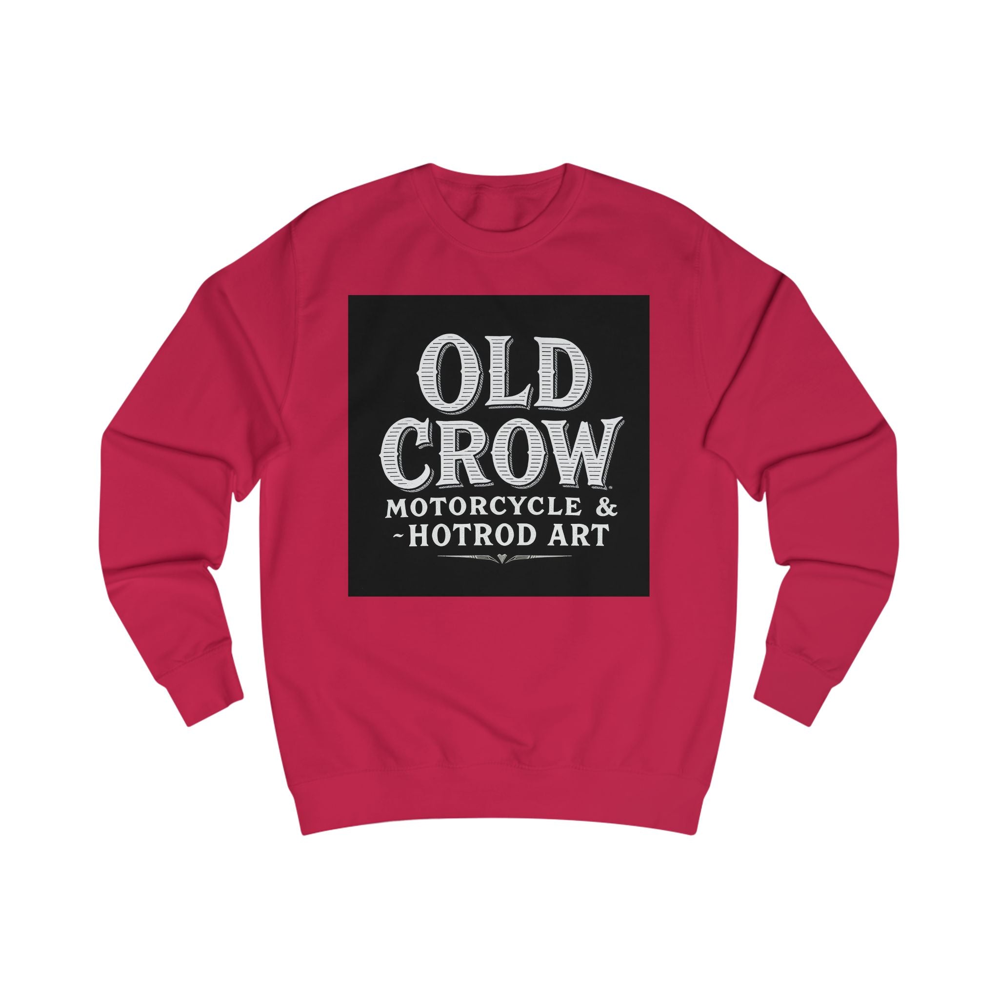 Old Crow Wrench & Raven Graphic Sweatshirt