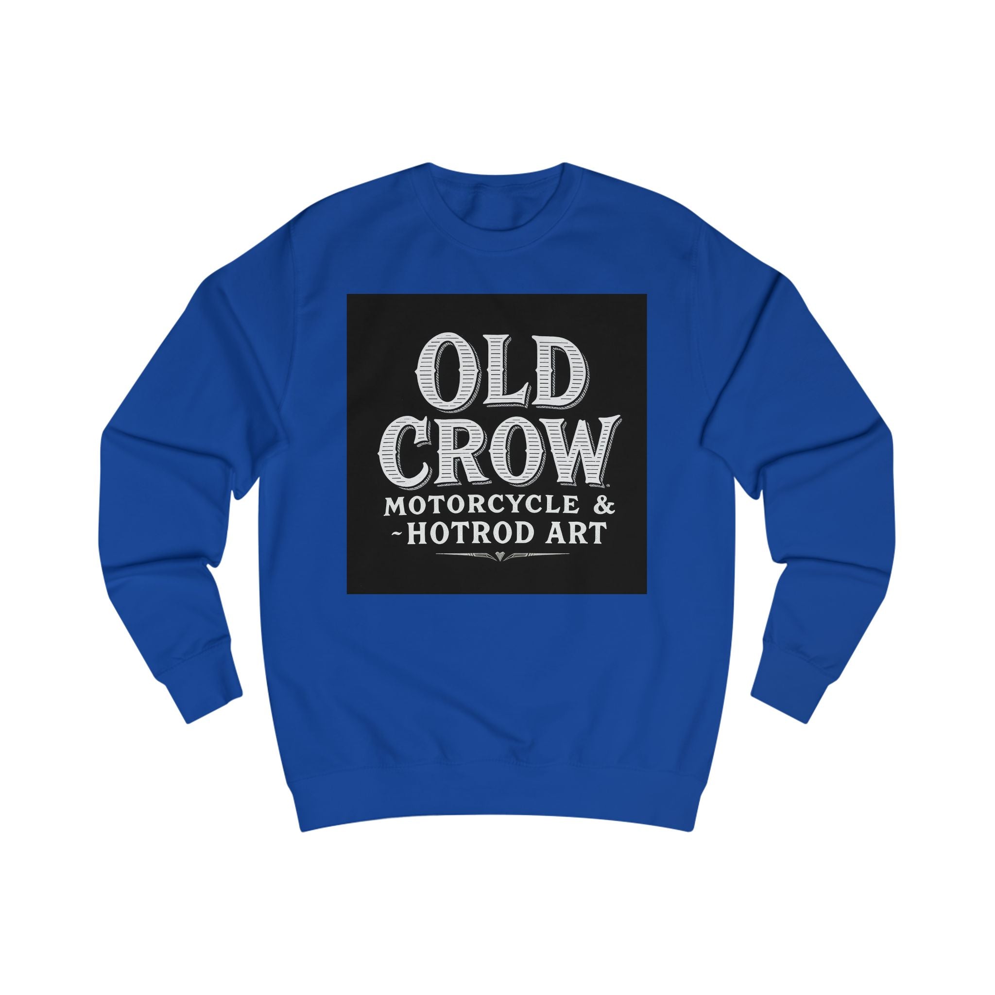 Old Crow Wrench & Raven Graphic Sweatshirt
