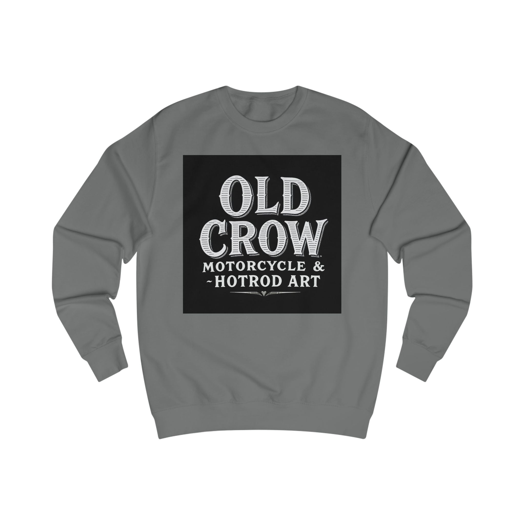 Old Crow Wrench & Raven Graphic Sweatshirt