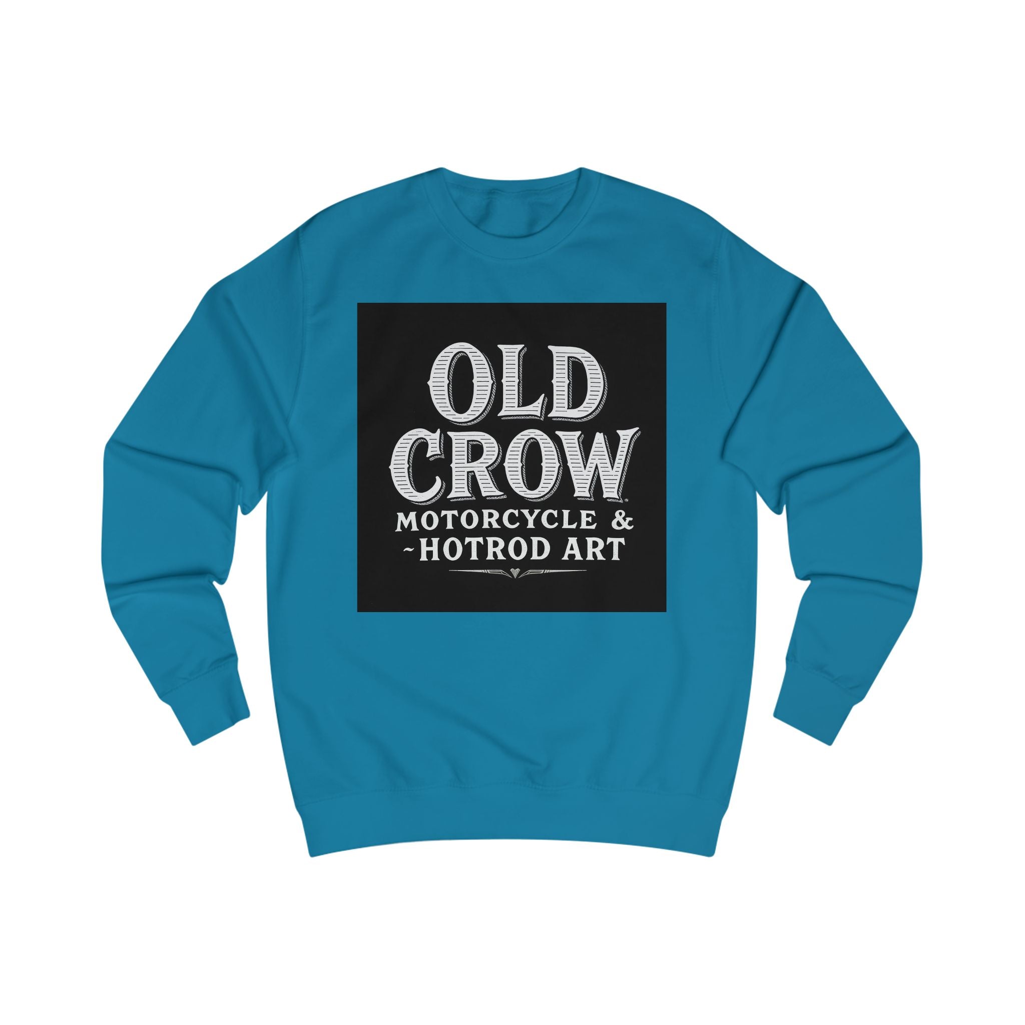 Old Crow Wrench & Raven Graphic Sweatshirt
