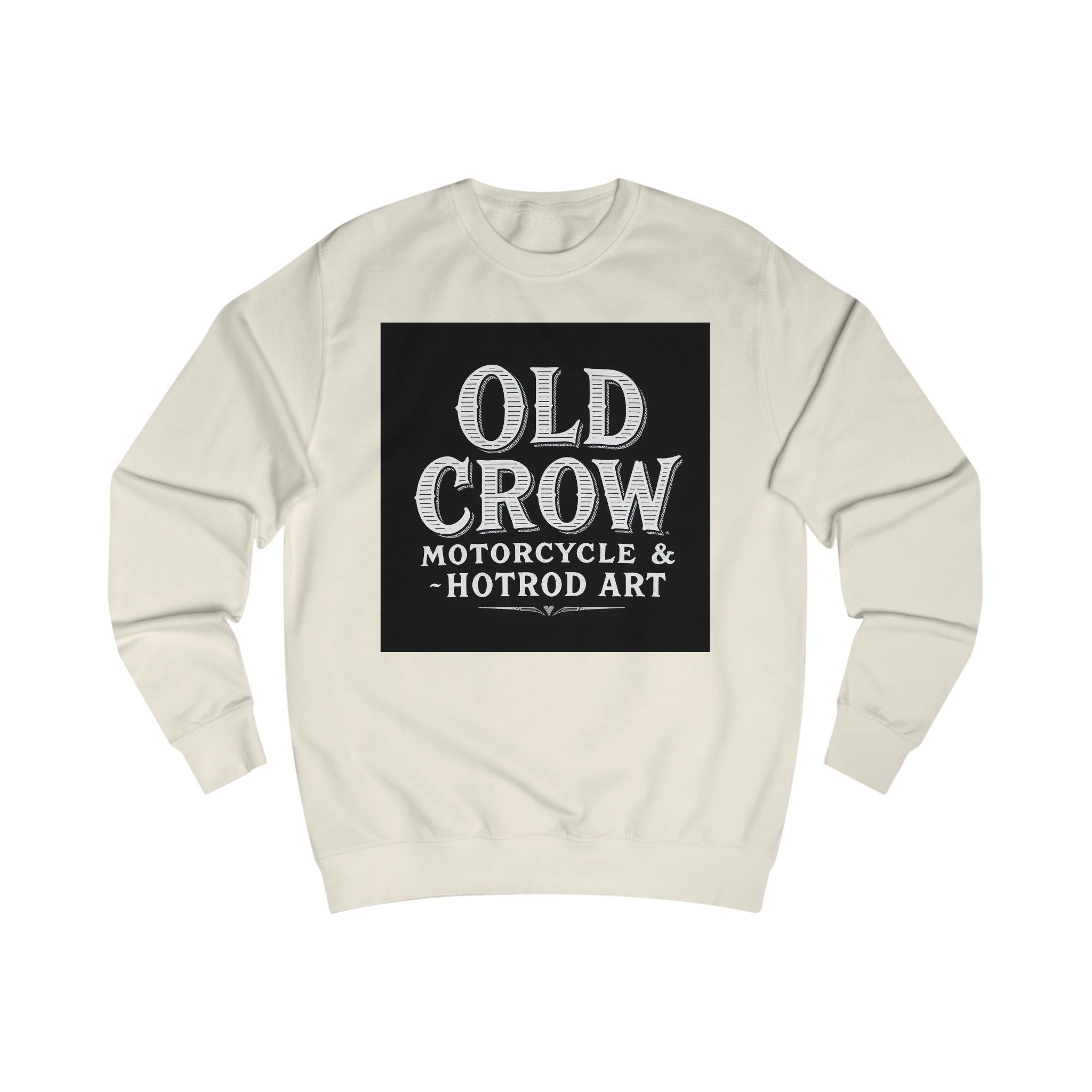 Old Crow Wrench & Raven Graphic Sweatshirt