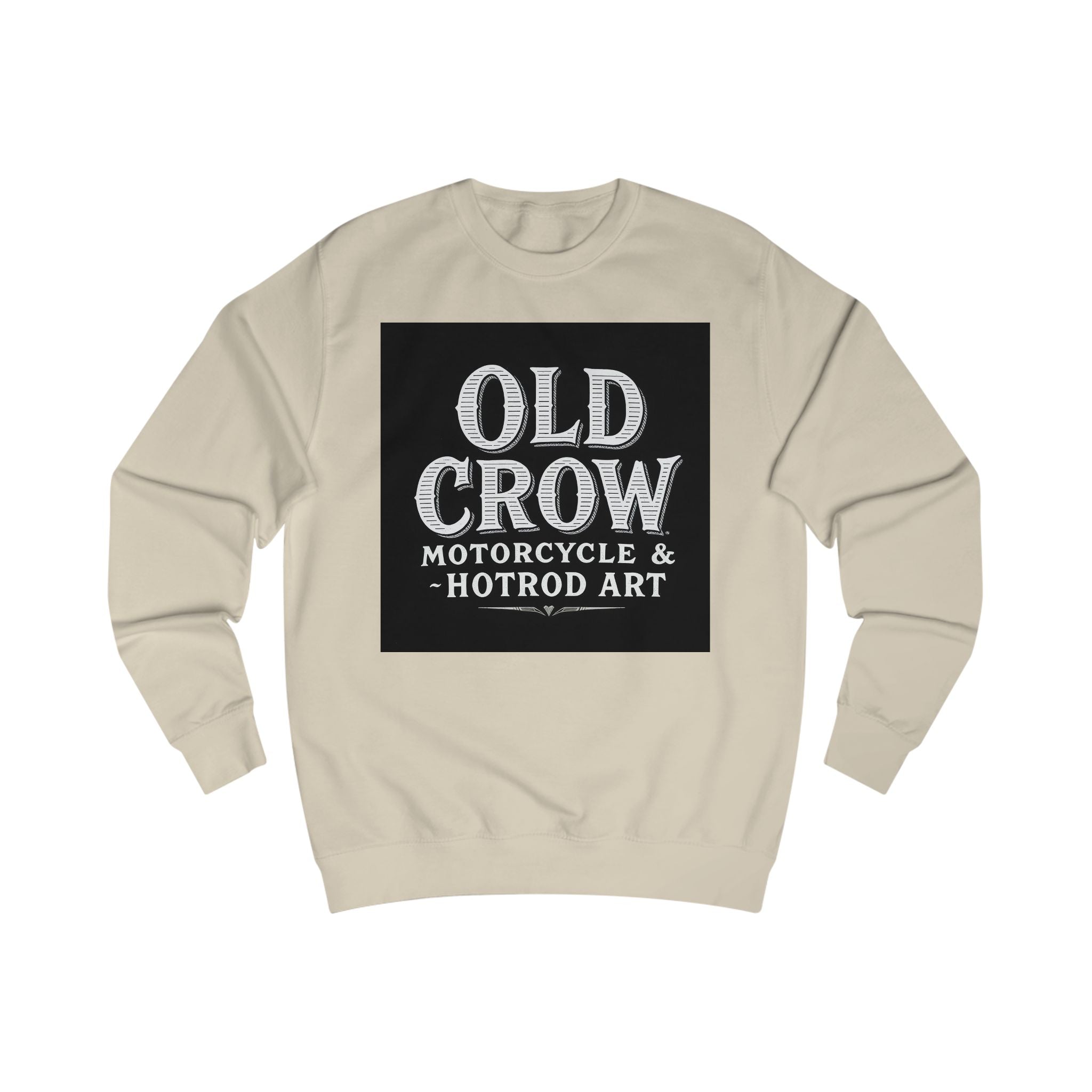 Old Crow Wrench & Raven Graphic Sweatshirt