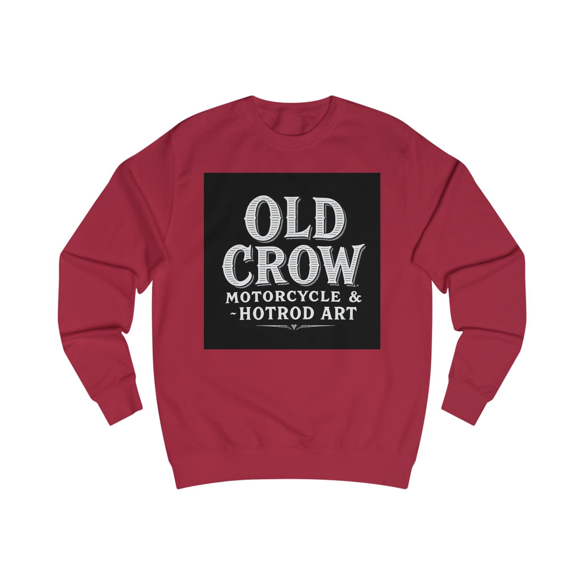 Old Crow Wrench & Raven Graphic Sweatshirt