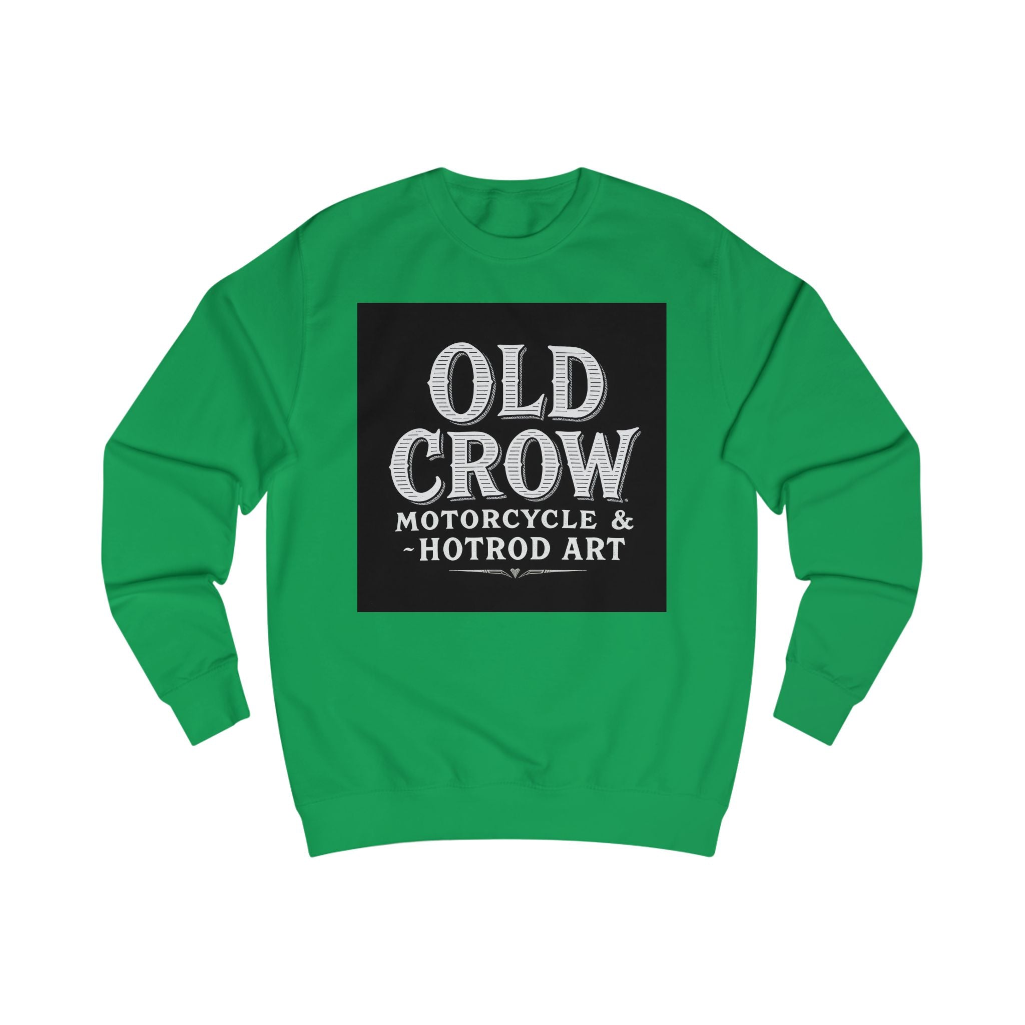 Old Crow Wrench & Raven Graphic Sweatshirt