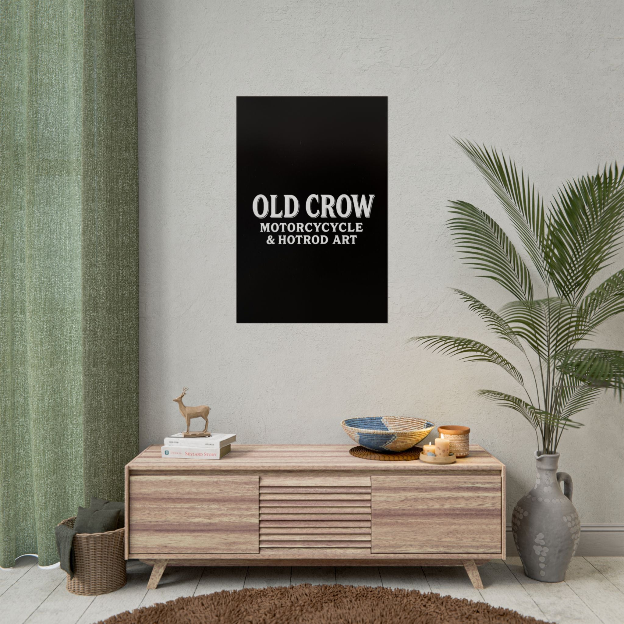 Old Crow: The Omen Art Rolled Posters