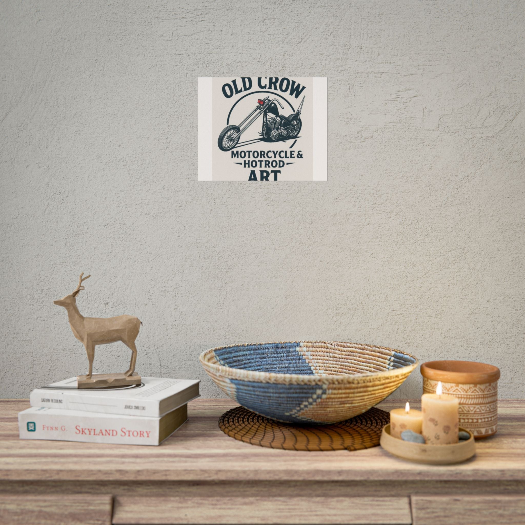 Wall Art for Bikers, Hot Rod Enthusiasts