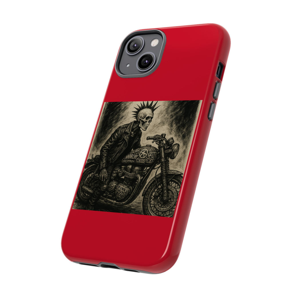 Gothic Punk Biker Skeleton Cases
