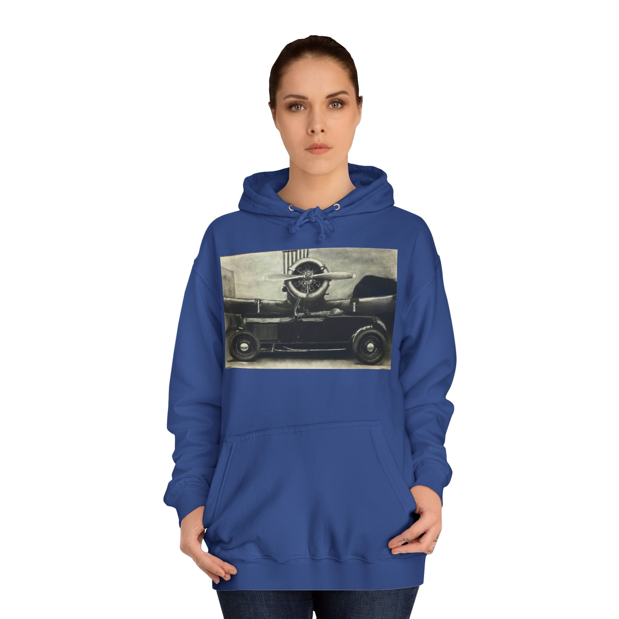 Sky and Speed Hoodie College Hoodie