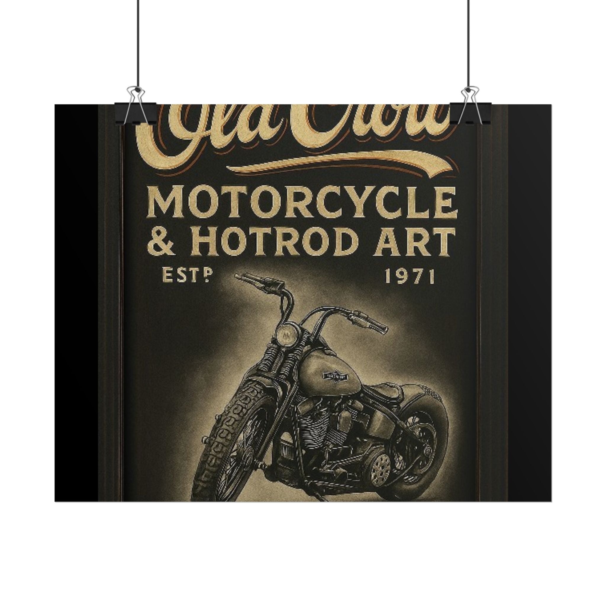 Ride with Pride Art Rolled Posters