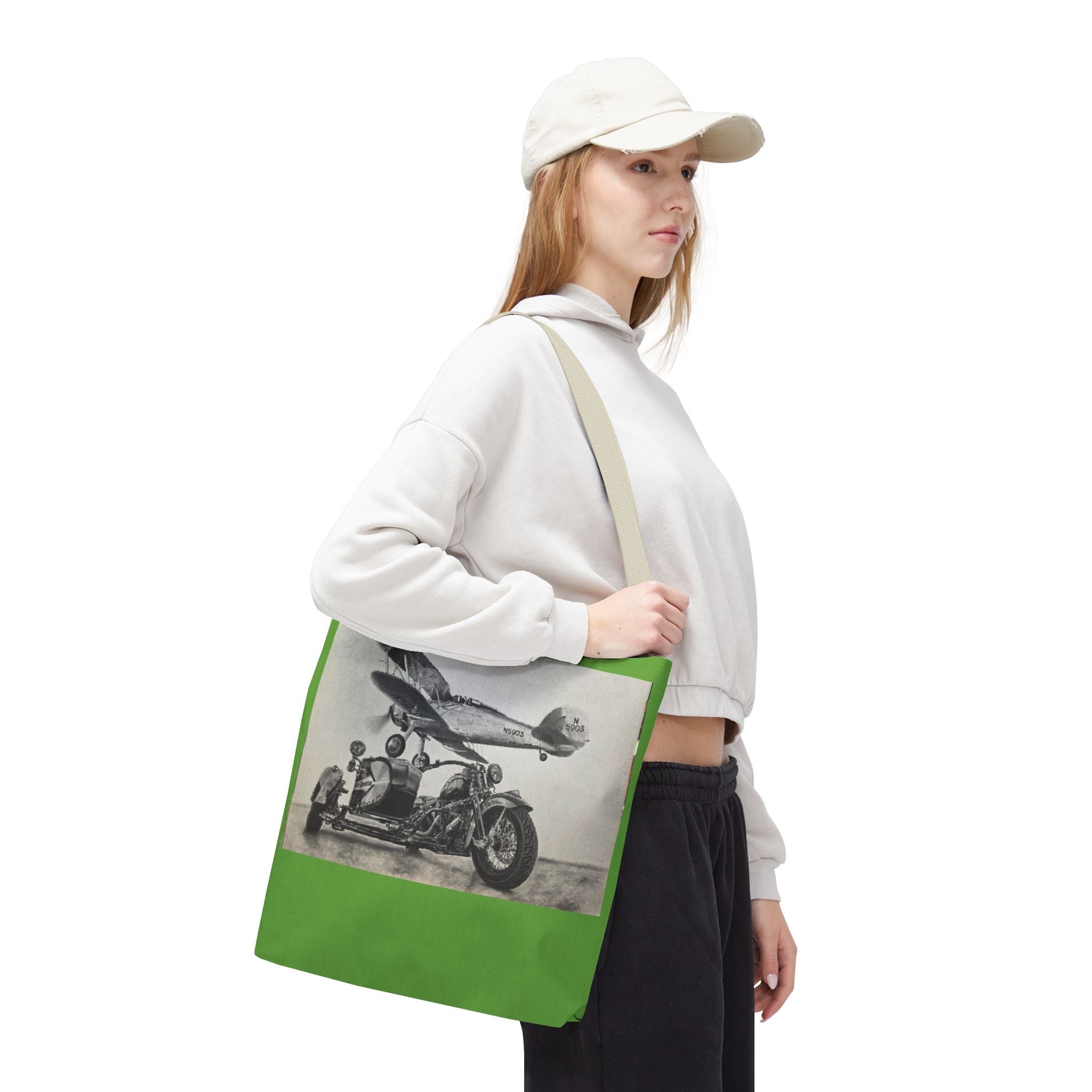 Biplane Brotherhood Tote Bag