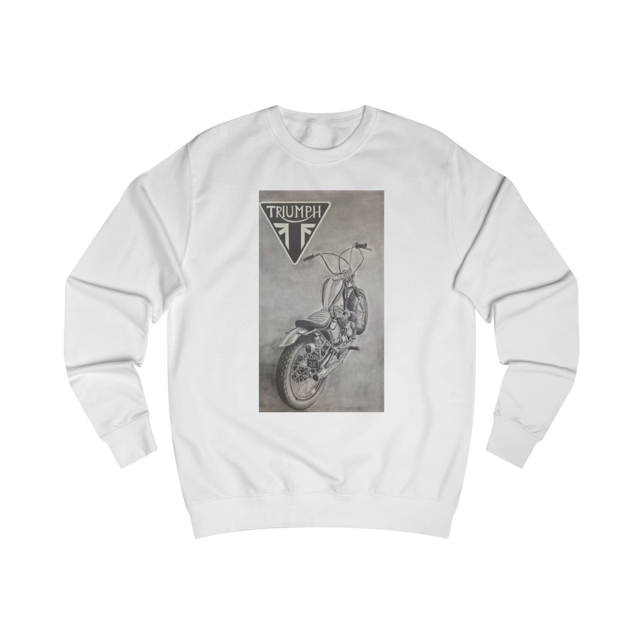 Old Crow Skull Motorcycle Club Sweatshirt