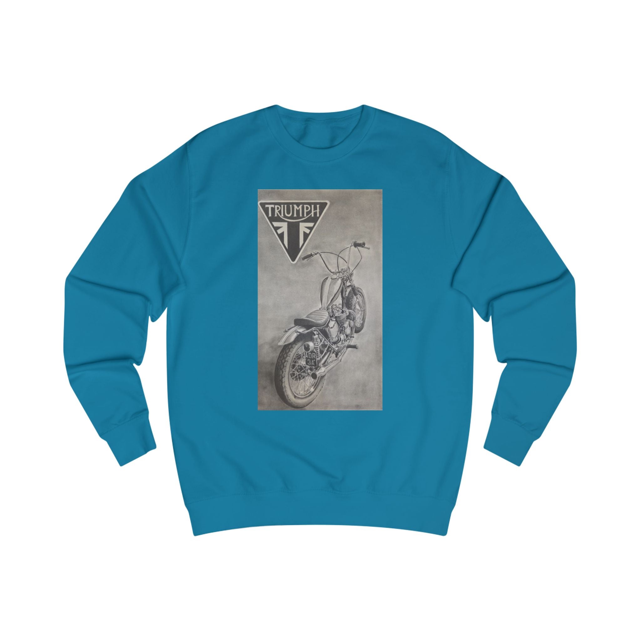 Old Crow Skull Motorcycle Club Sweatshirt