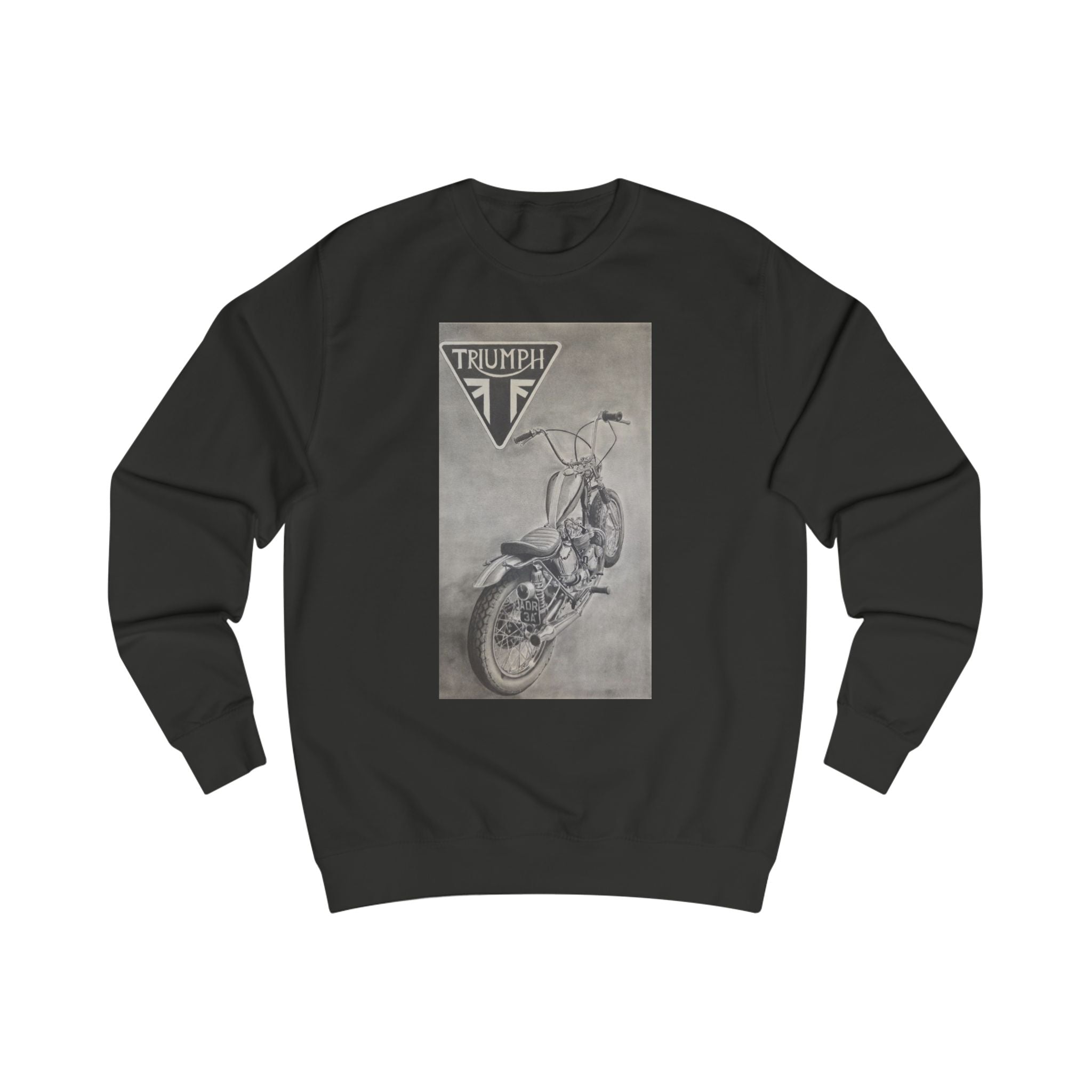 Old Crow Skull Motorcycle Club Sweatshirt