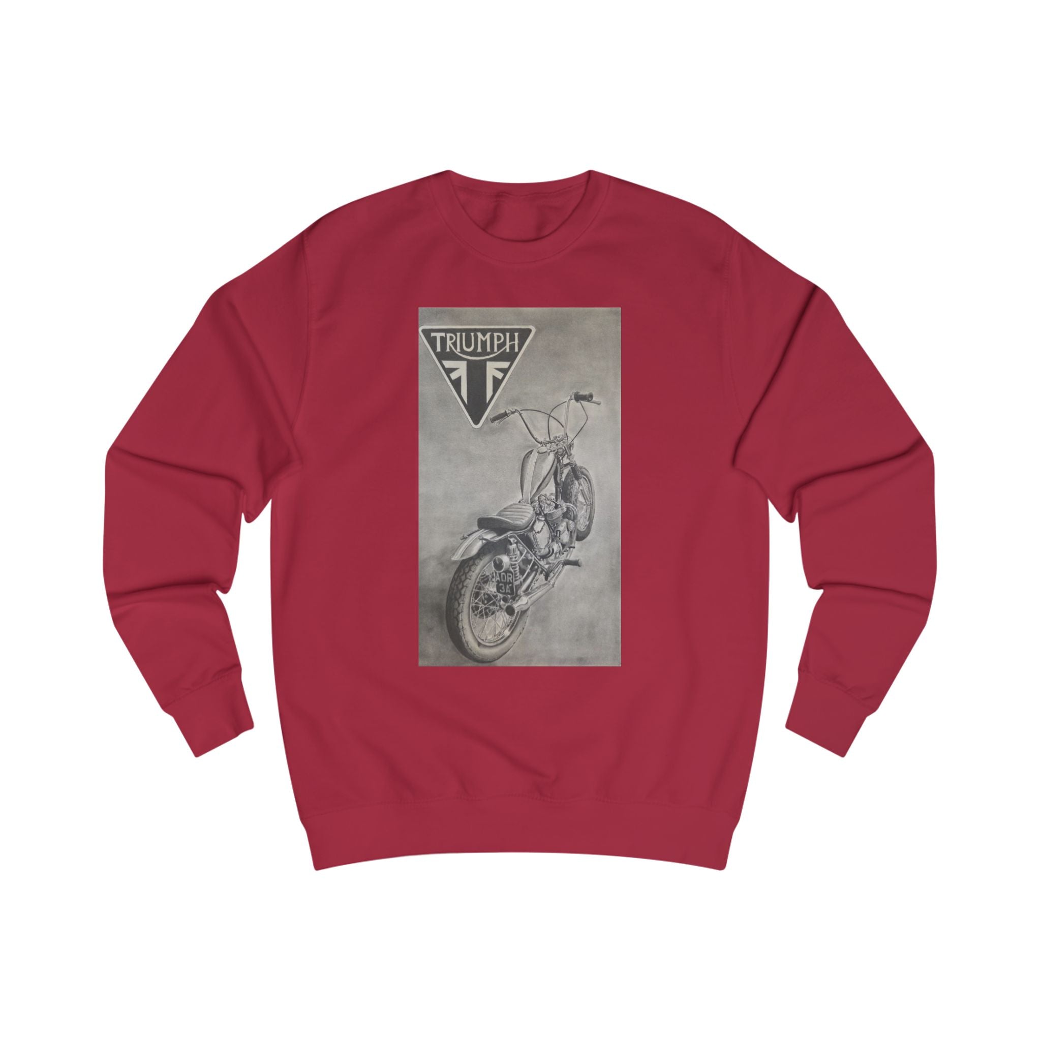 Old Crow Skull Motorcycle Club Sweatshirt