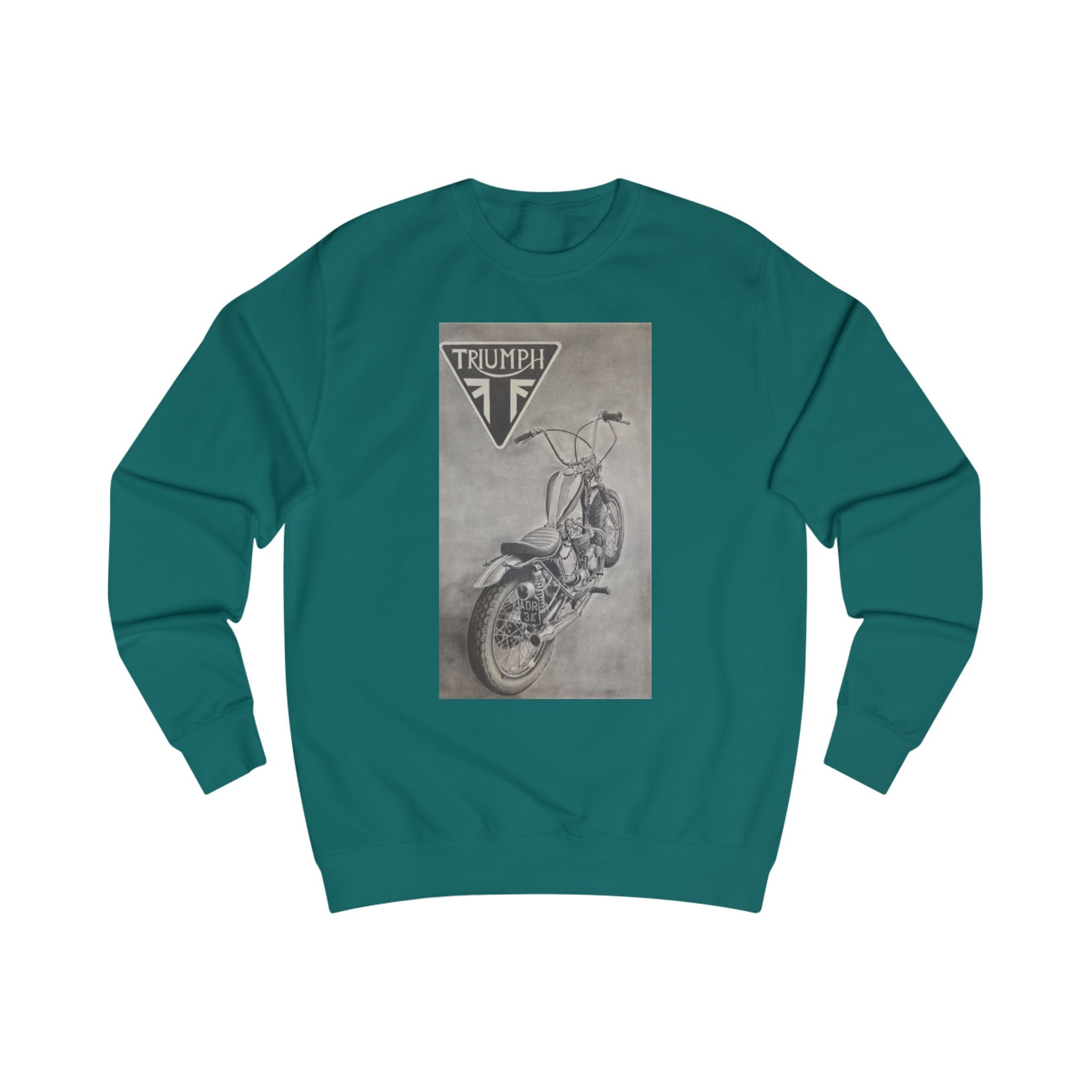 Old Crow Skull Motorcycle Club Sweatshirt