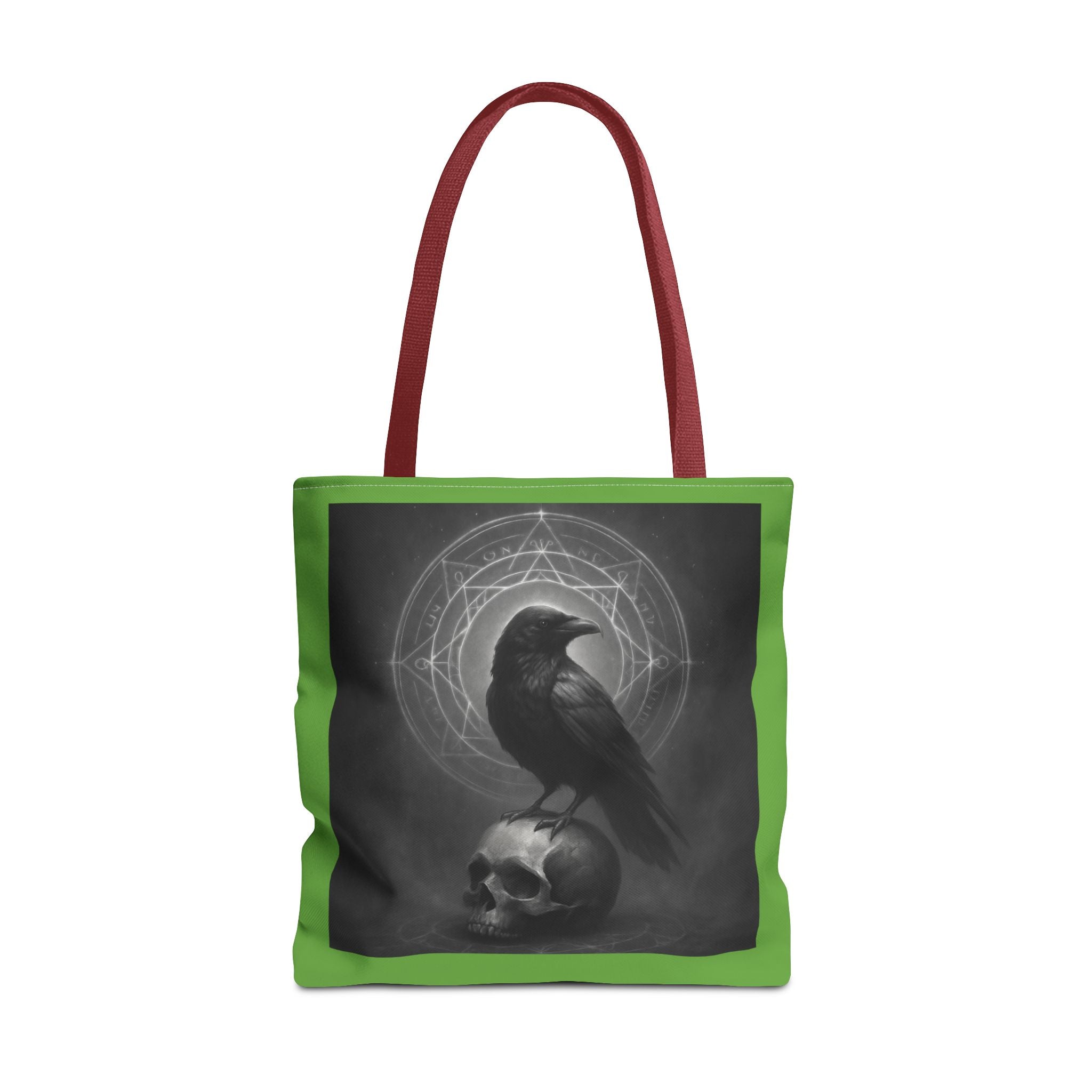Black Raven & Skull Magic  Tote Bag