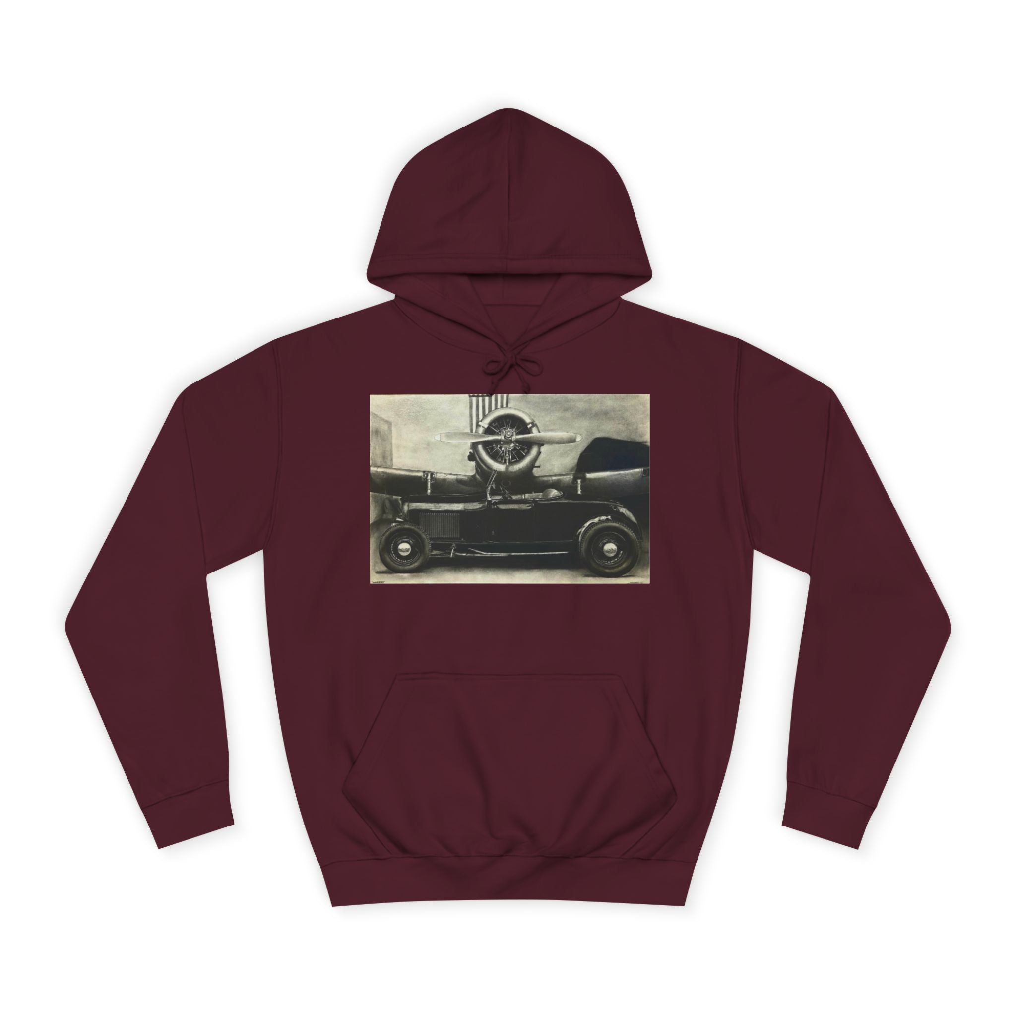 Sky and Speed Hoodie College Hoodie