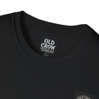 Biker  Emblem T-Shirt, Old Crow Motorcycles
