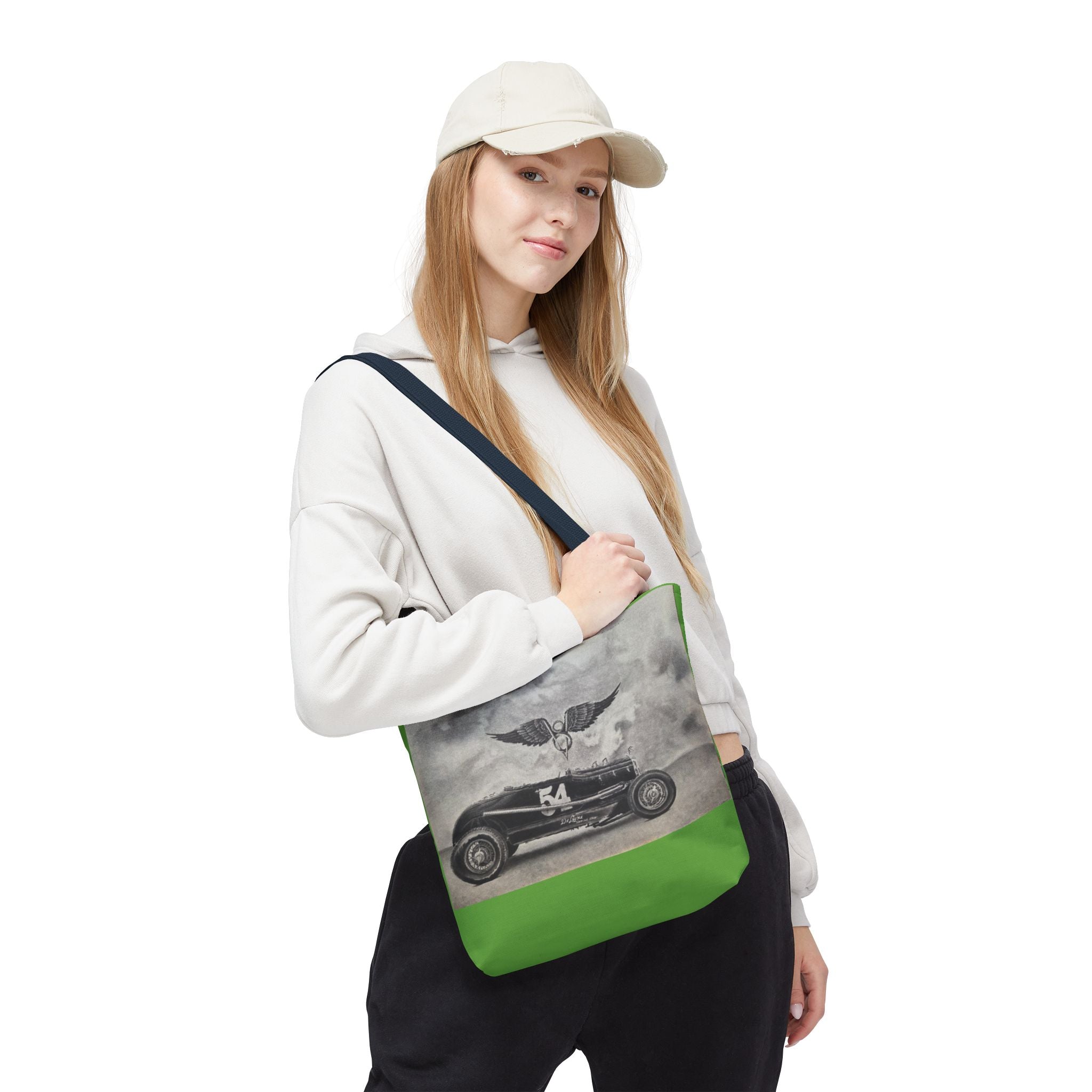 Speed & Spirit Tote Bag