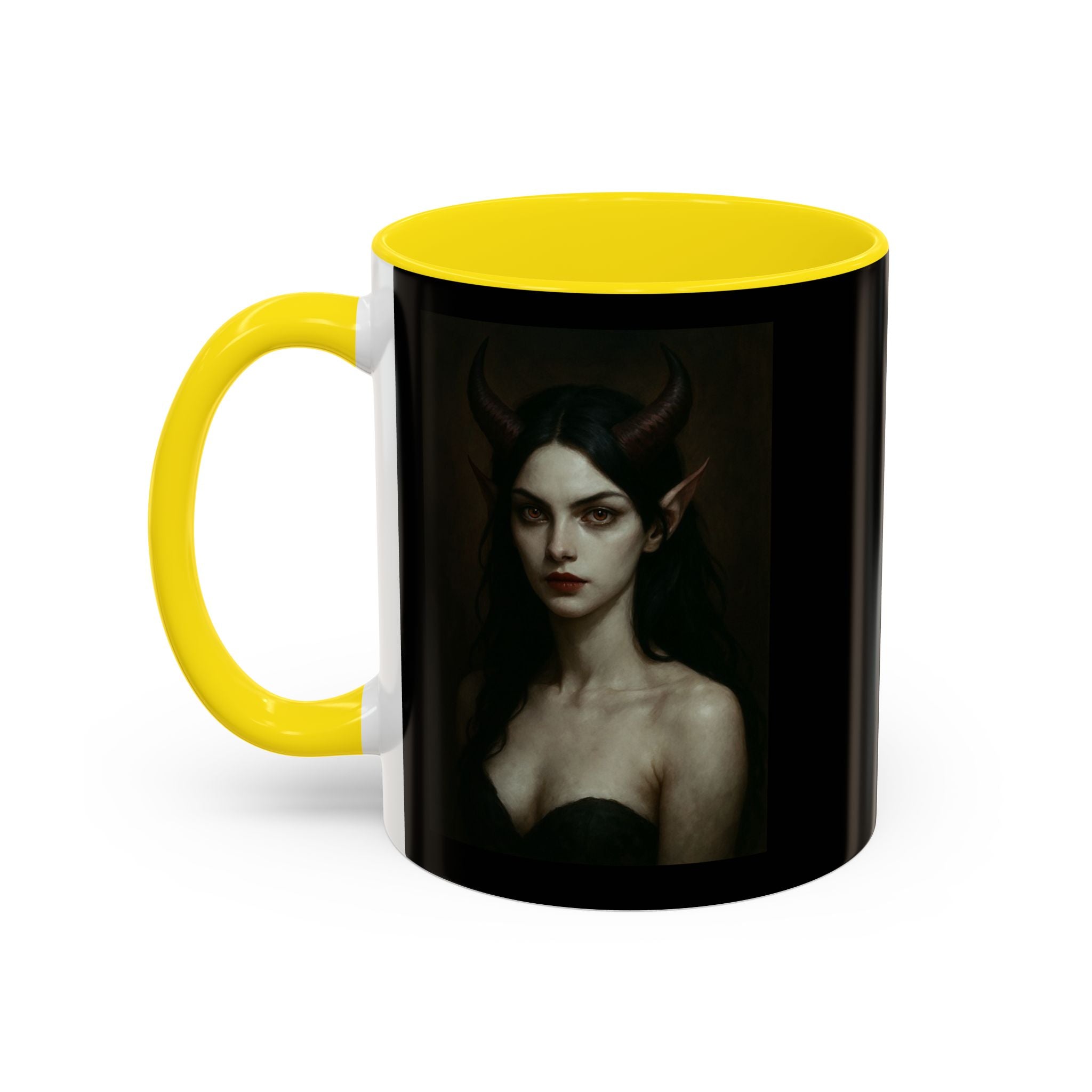 20 Dark Aesthetic Devilish Accent Coffee Mug