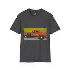 Vintage Hotrod in Motion Softstyle T-Shirt, " Book'n"