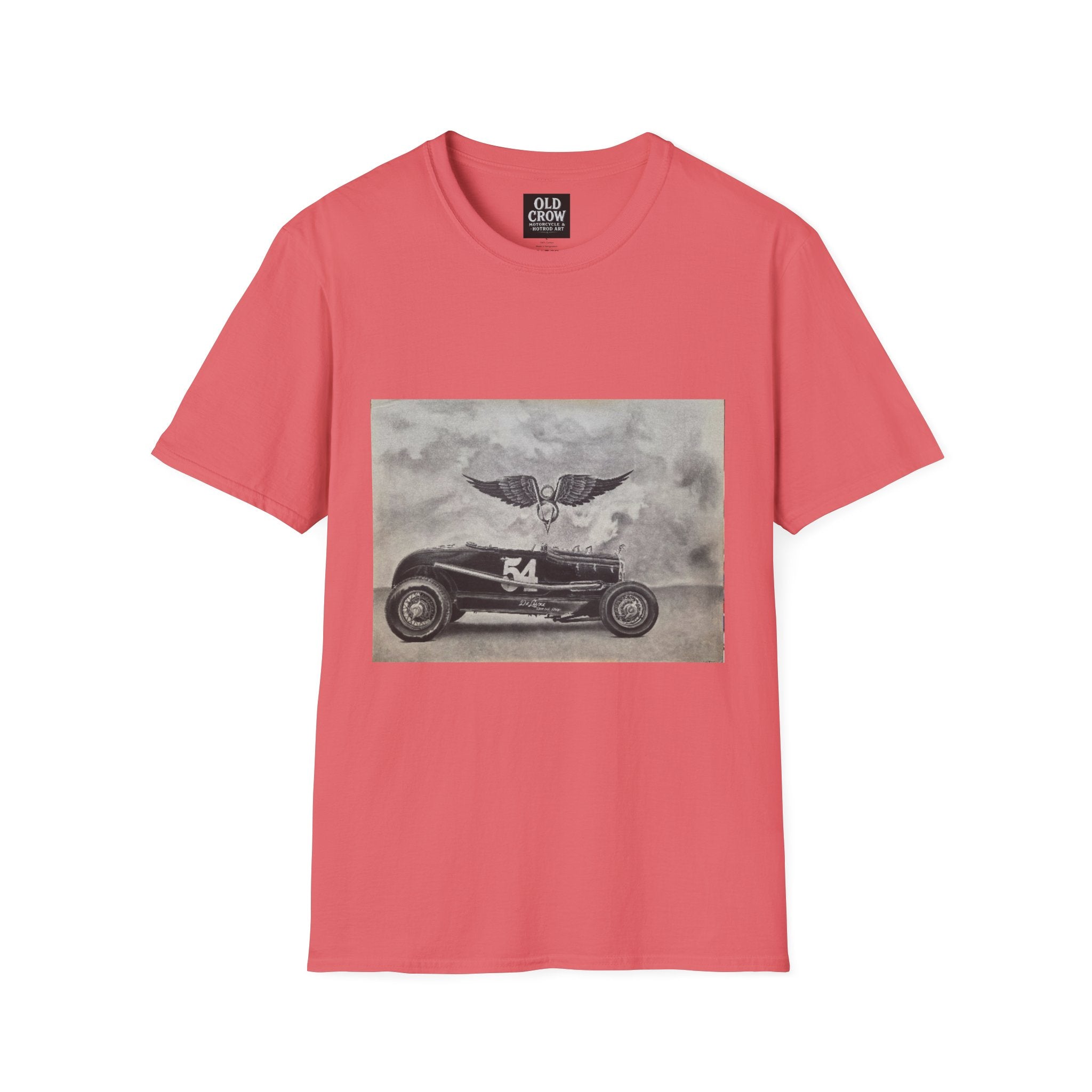 Hotrod Racer No. 54 Softstyle T-Shirt