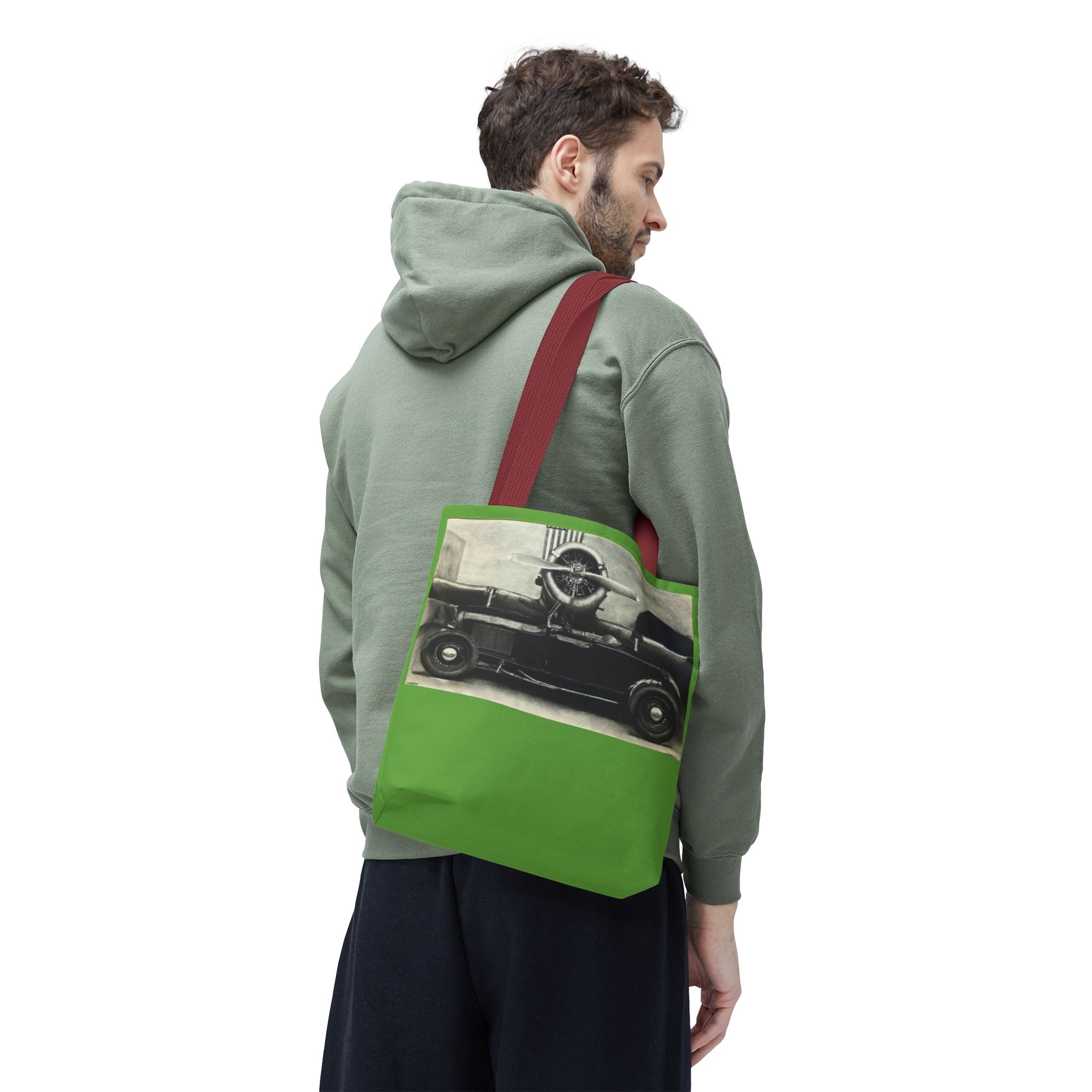 Wings Over Wheels Tote Bag