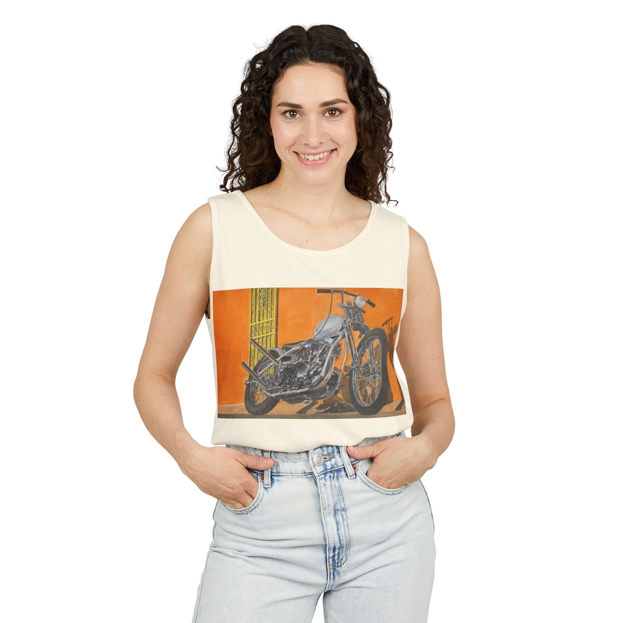 Sunset Chopper Tank Top