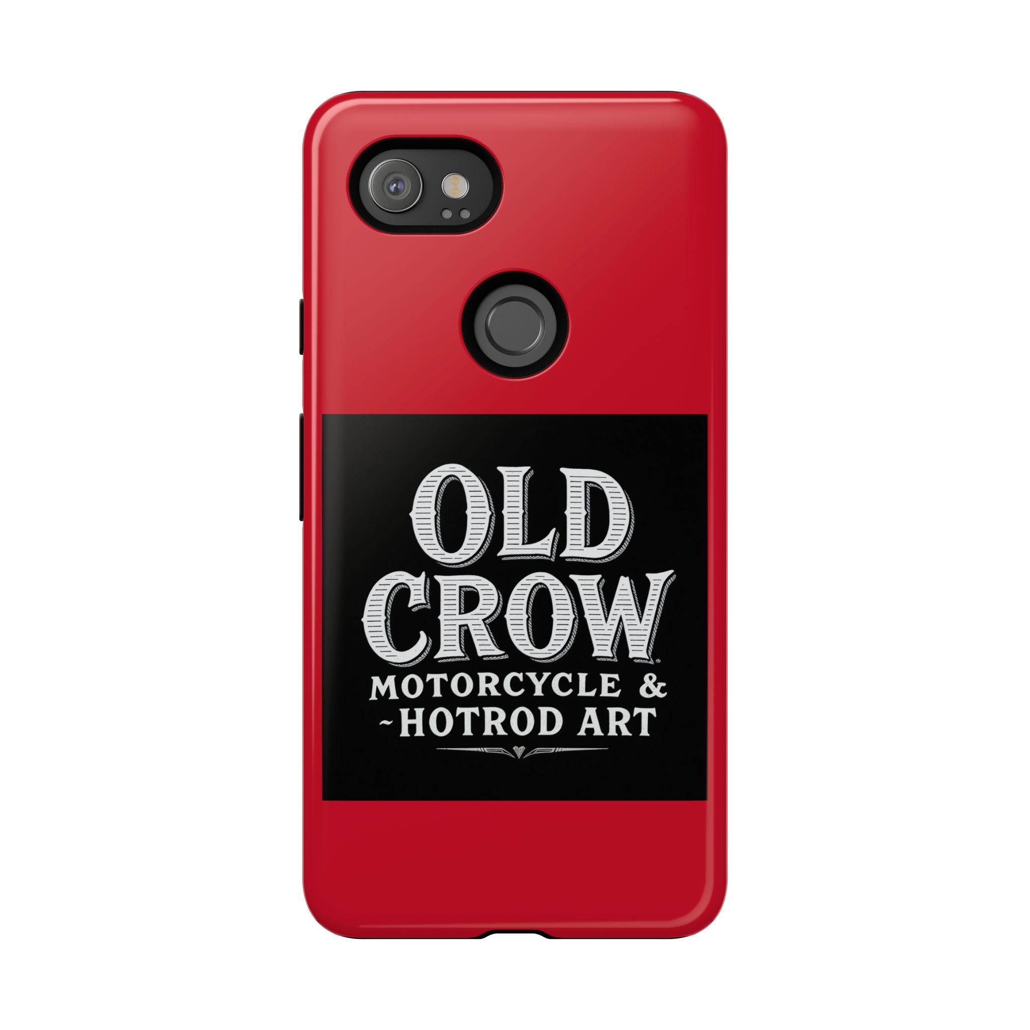 Classic Old Crow Garage Typography Cases