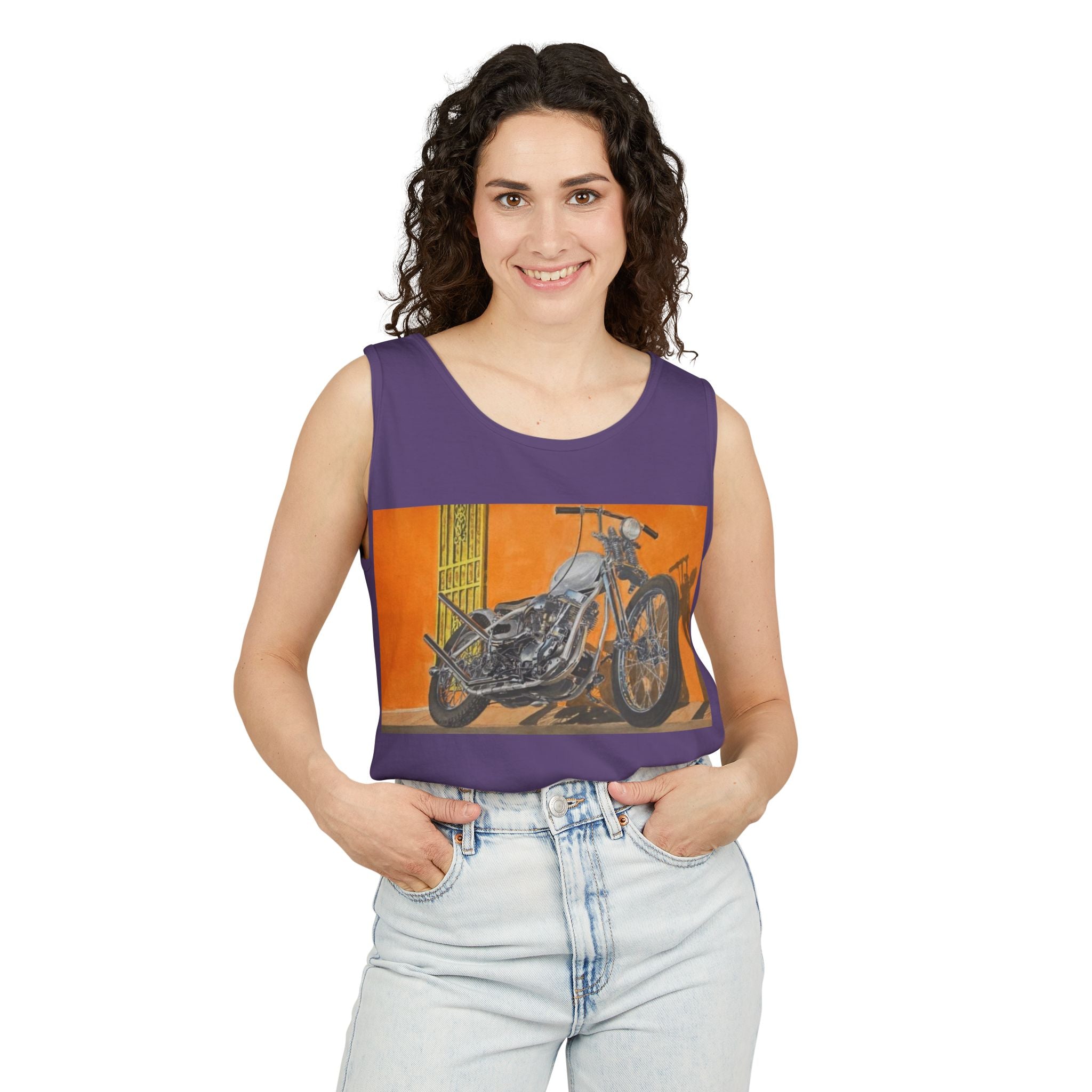 Sunset Chopper Tank Top