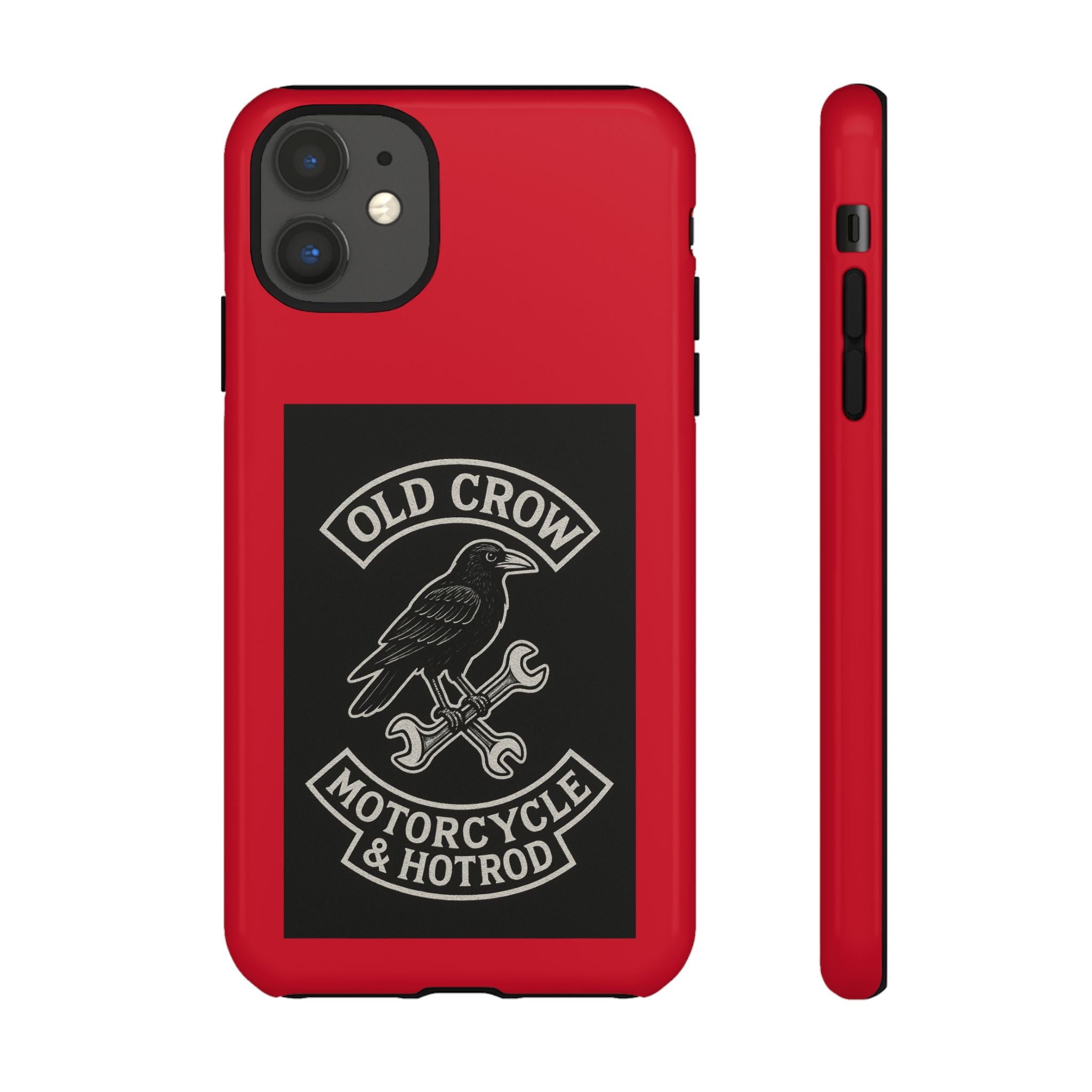 Old Crow Garage Retro Hotrod Rider Cases