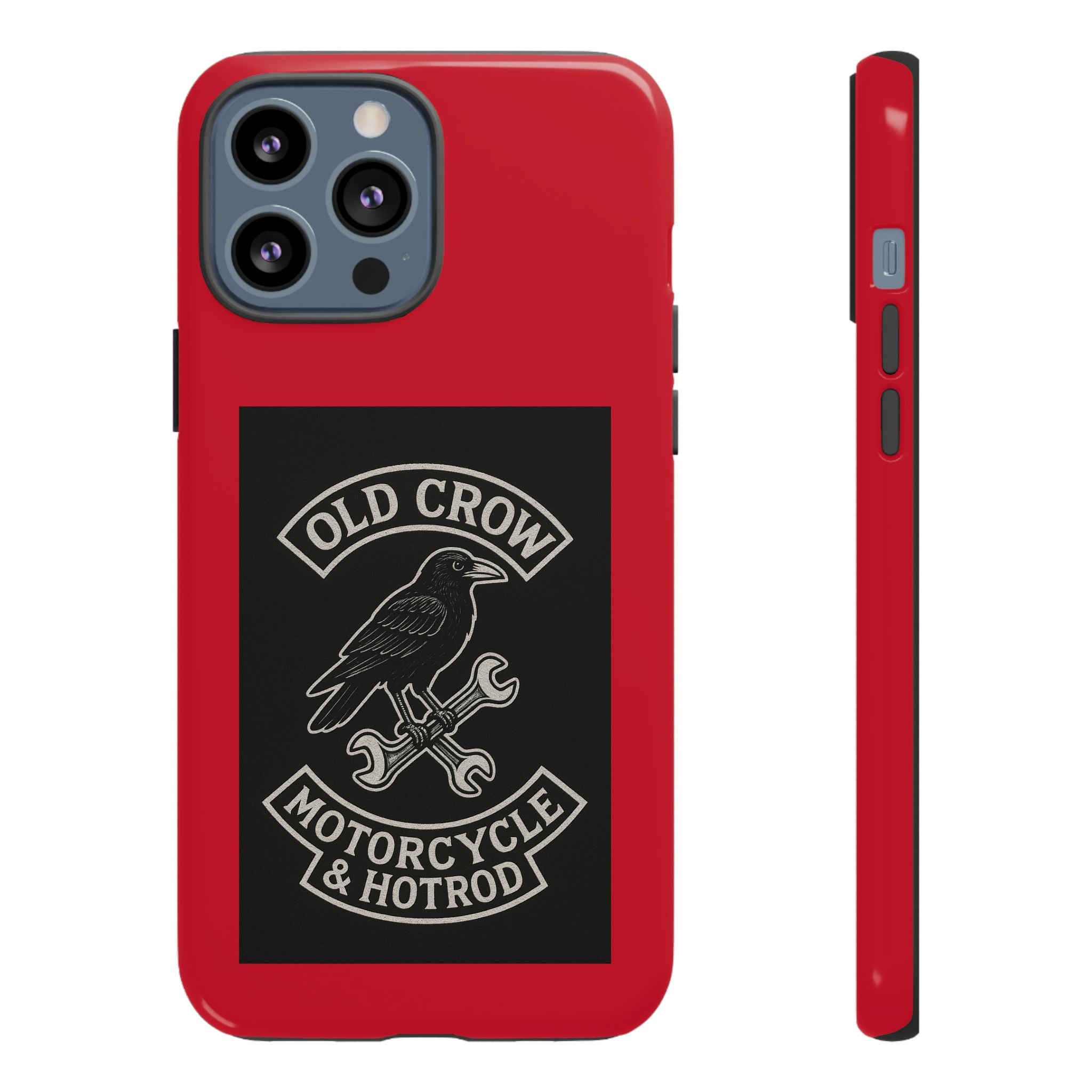 Old Crow Garage Retro Hotrod Rider Cases