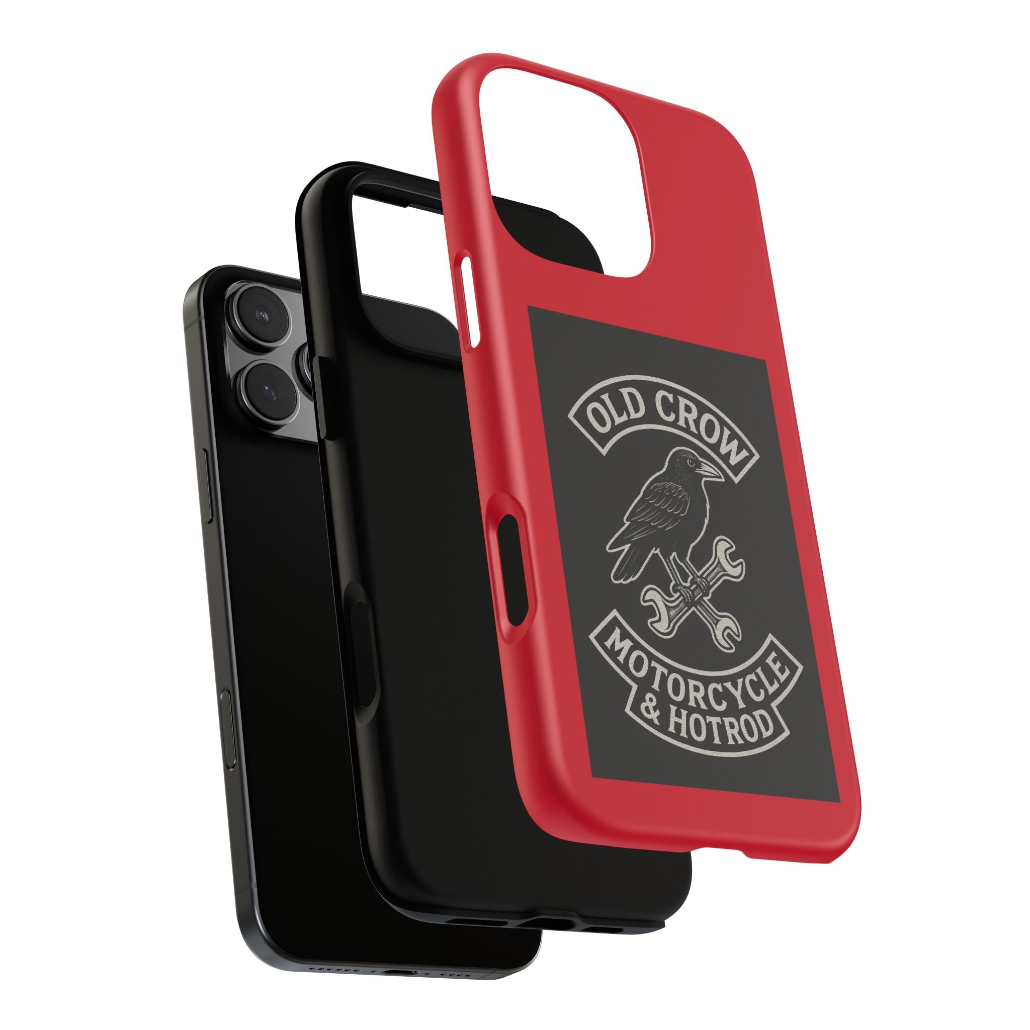 Old Crow Garage Retro Hotrod Rider Cases