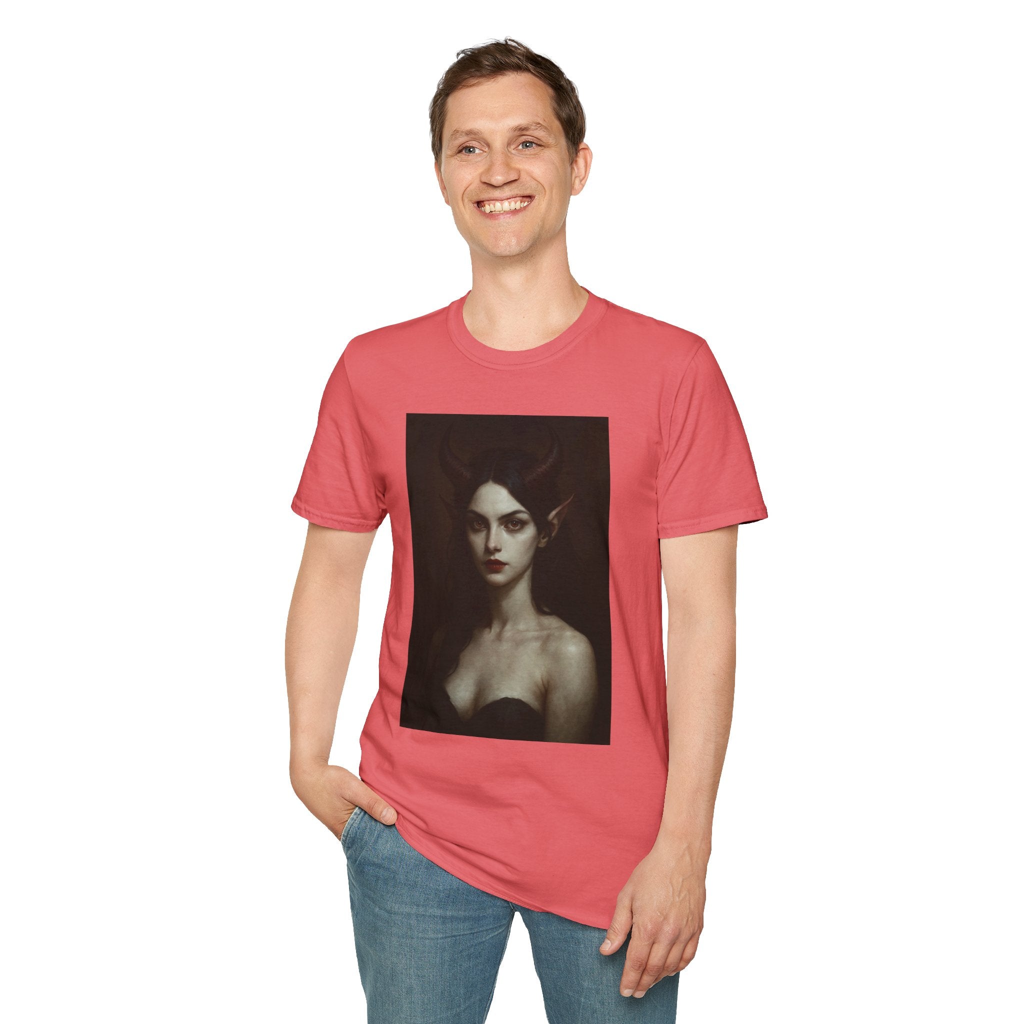 Dark Enchantress Portrait T-Shirt