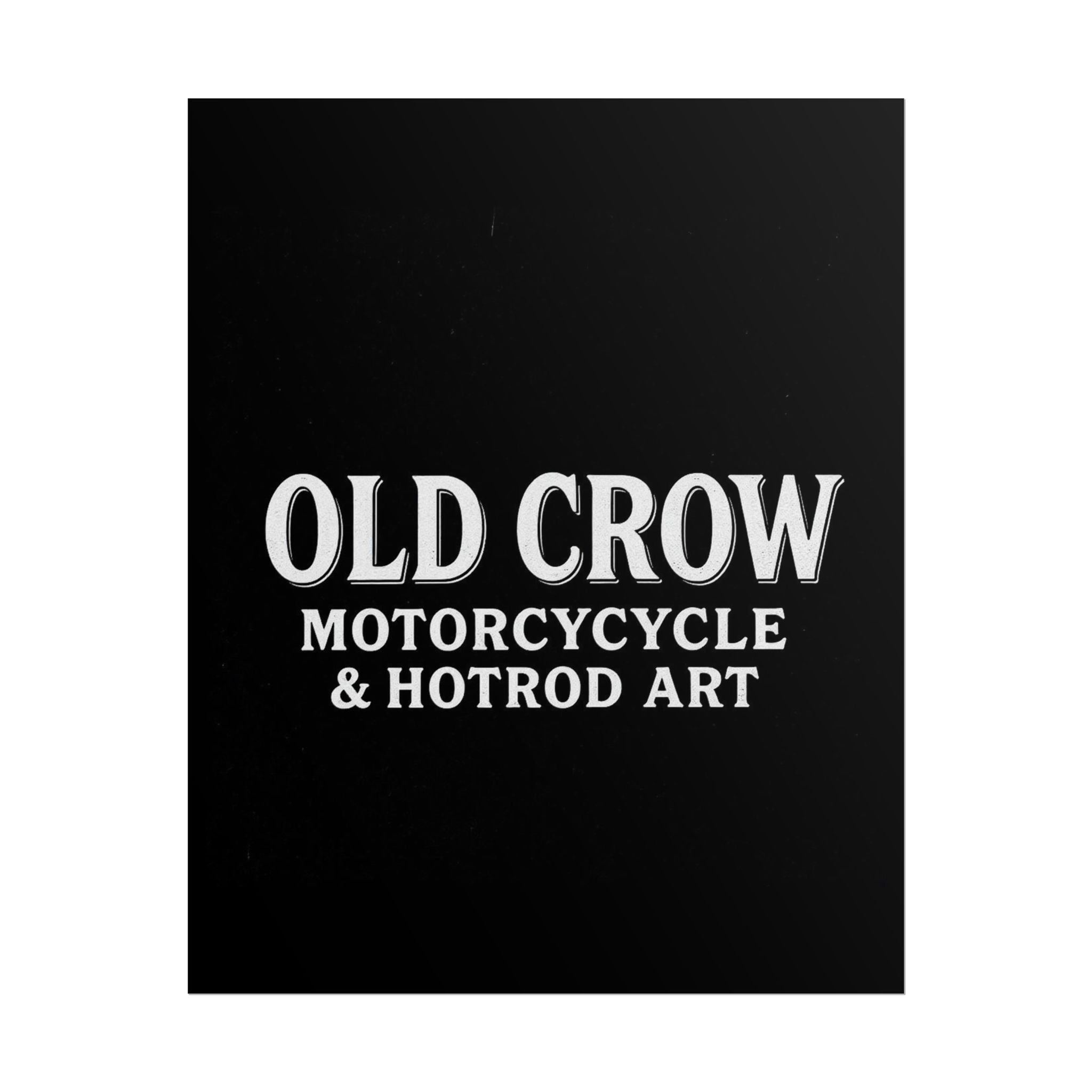 Old Crow: The Omen Art Rolled Posters