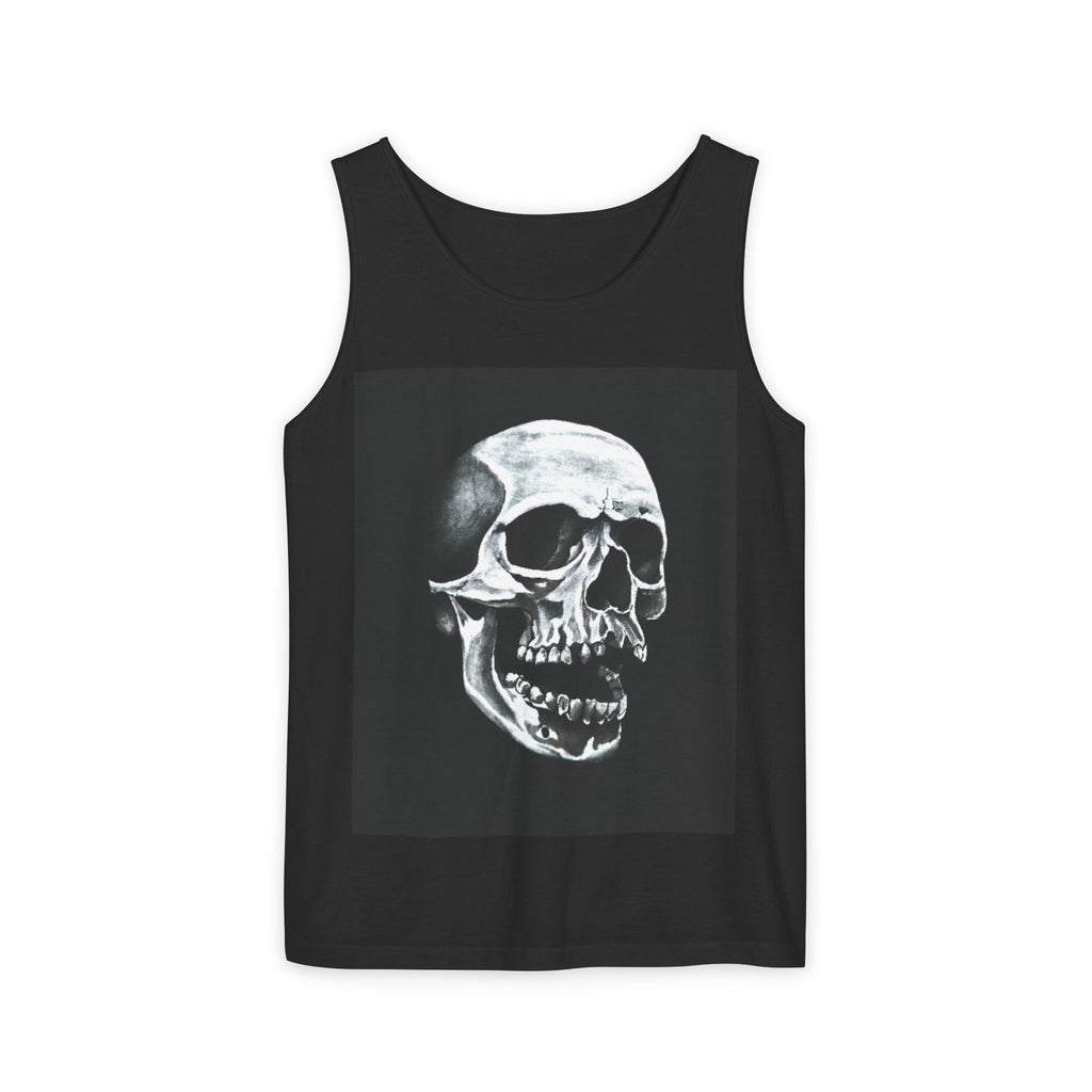 Shadowed Skull Tank Top