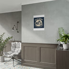 Old Crow Rolled Poster, Retro Wall Decor