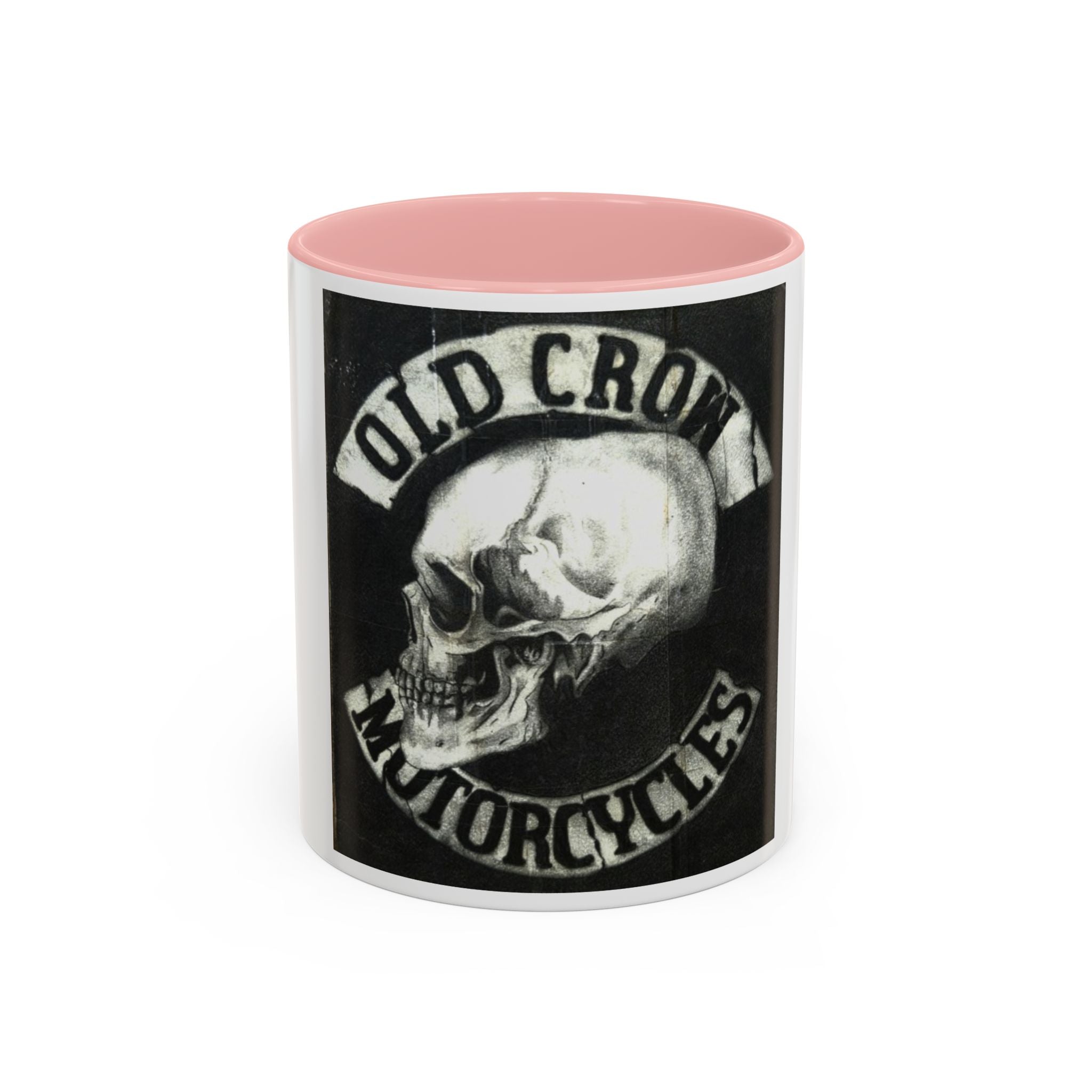 Old Crow Motorcycles Skull Mug